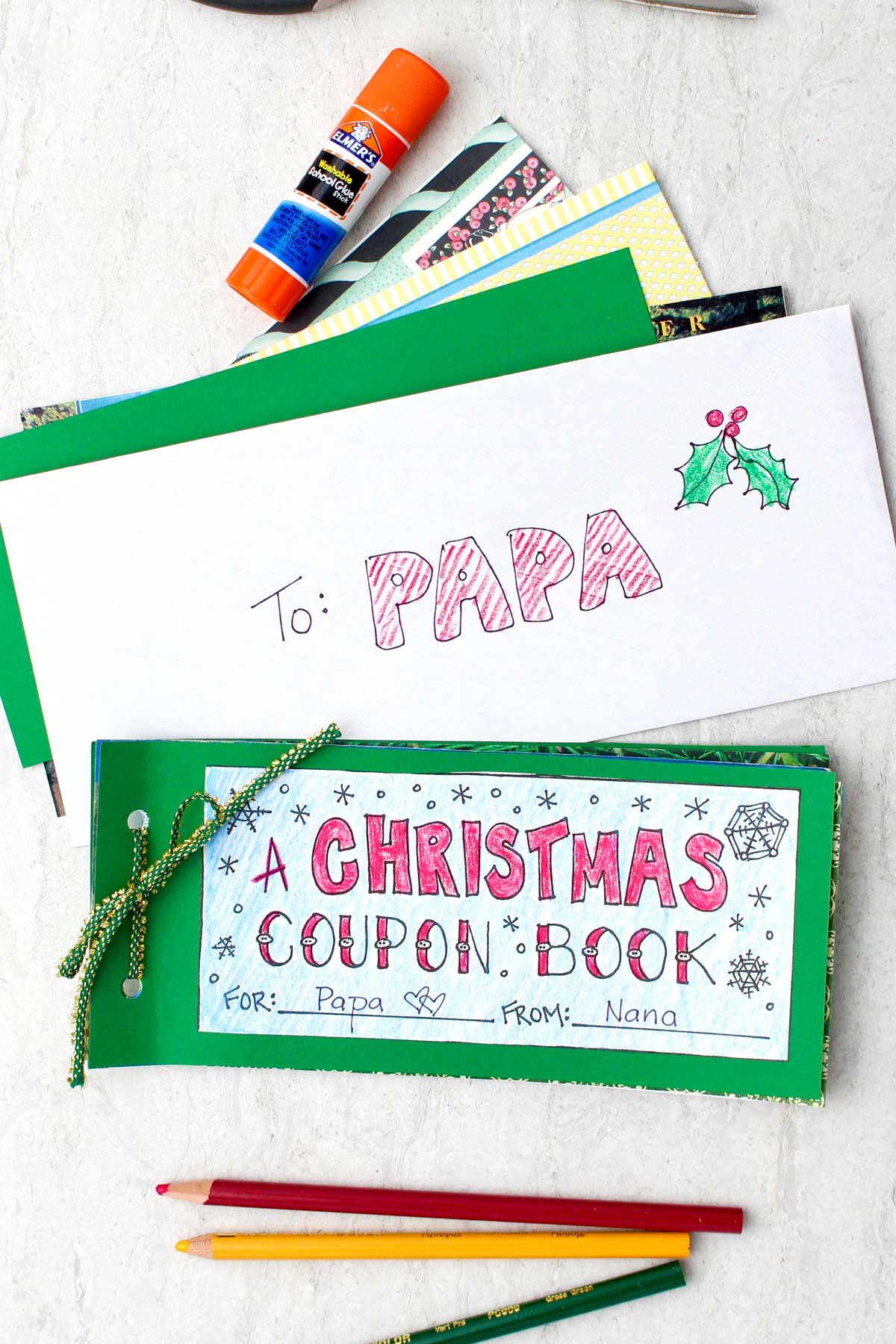 Free Printable Coupon Book Template For Christmas Free Printable Coupon Book Template For Christmas