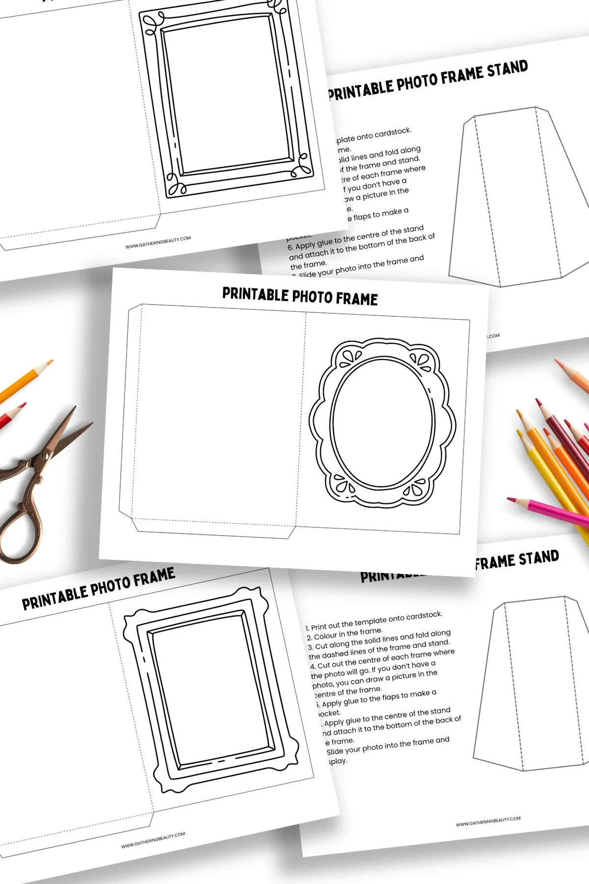 free printable frame templates free printable frame templates