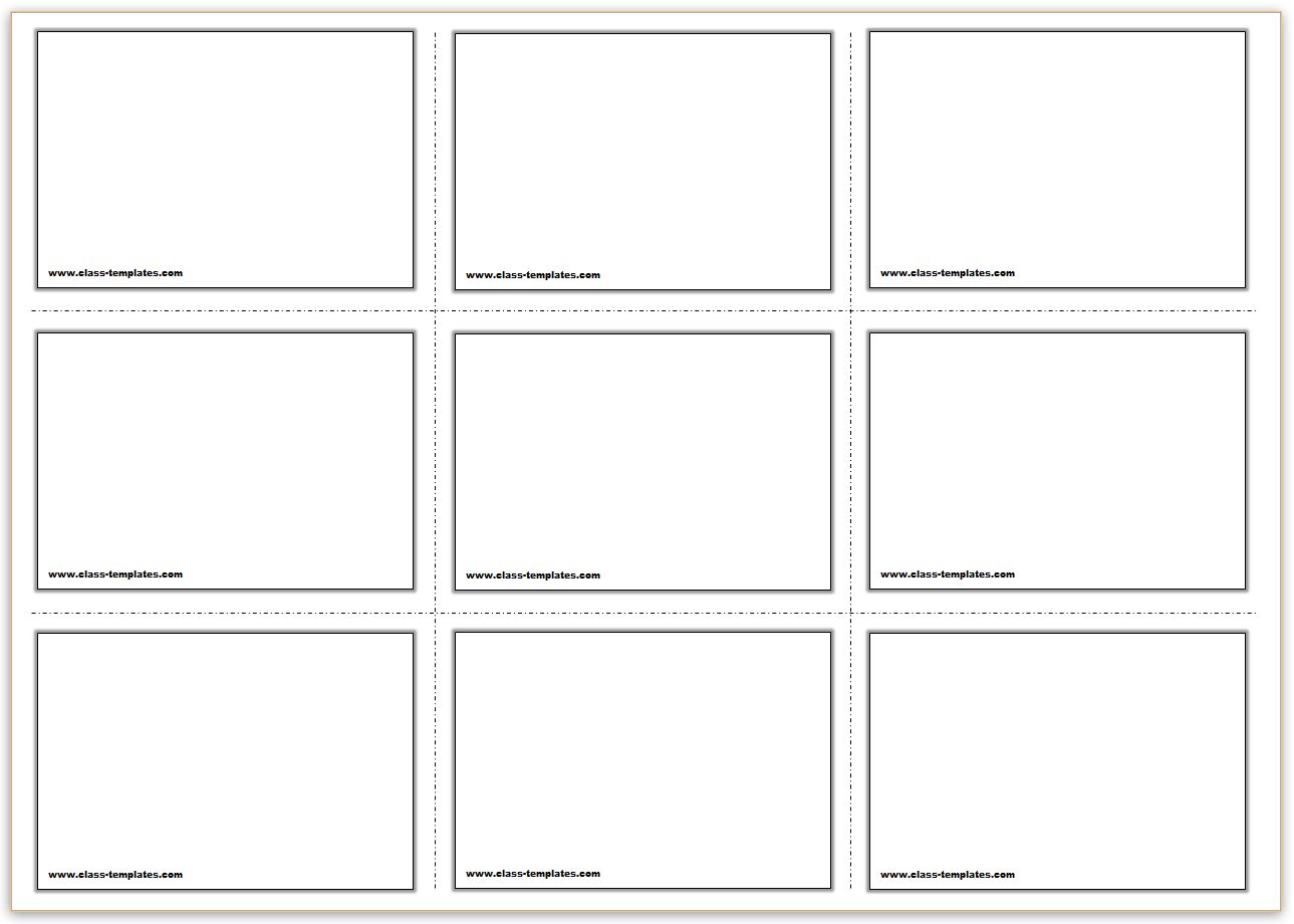 Free Printable Flash Cards