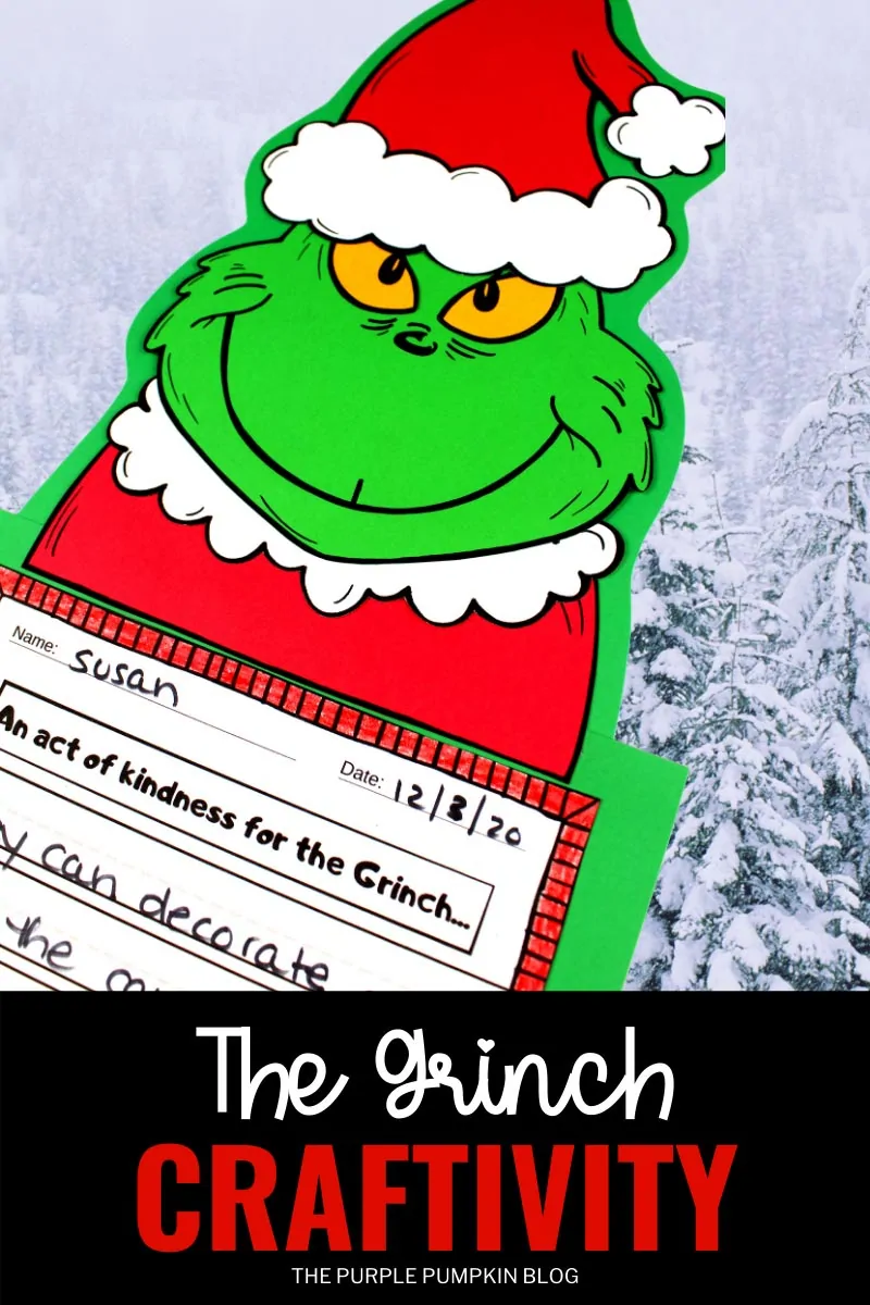 Free Printable Grinch Craftivity