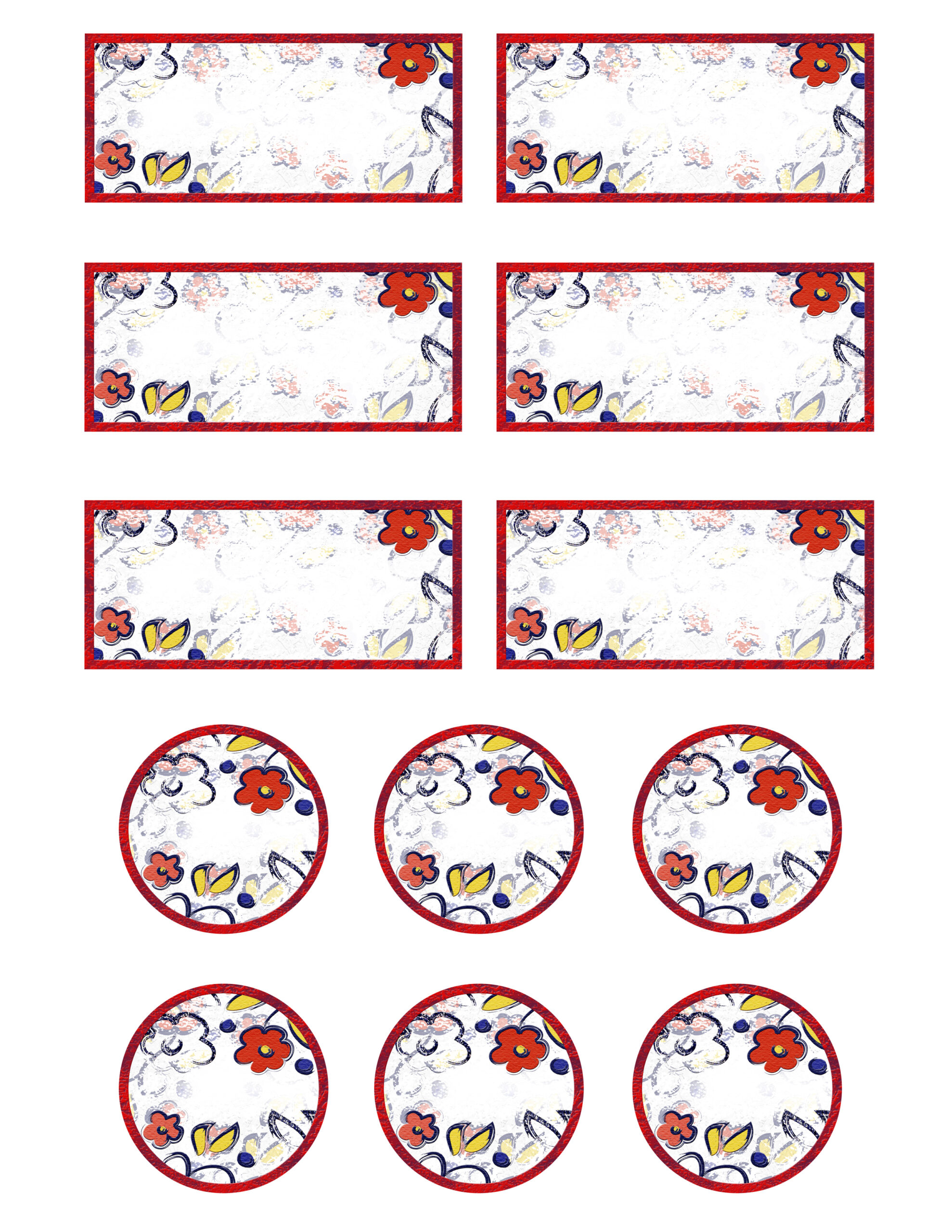 Free Printable Homemade Jam Jar Labels