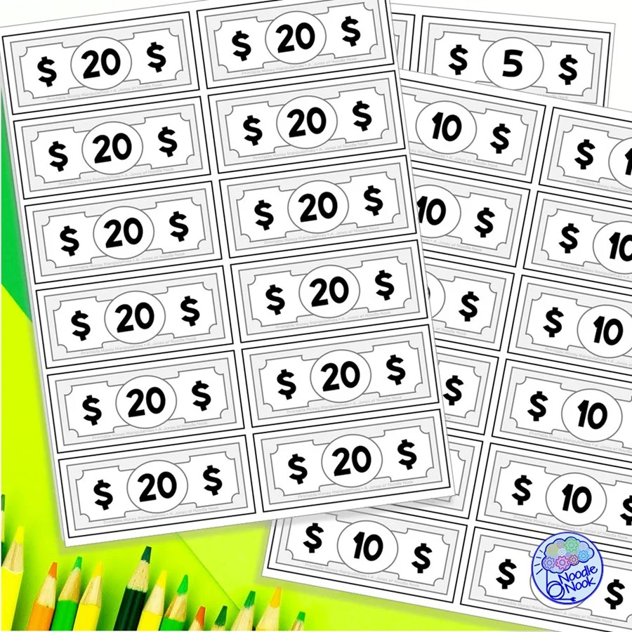 Free Printable Play Money