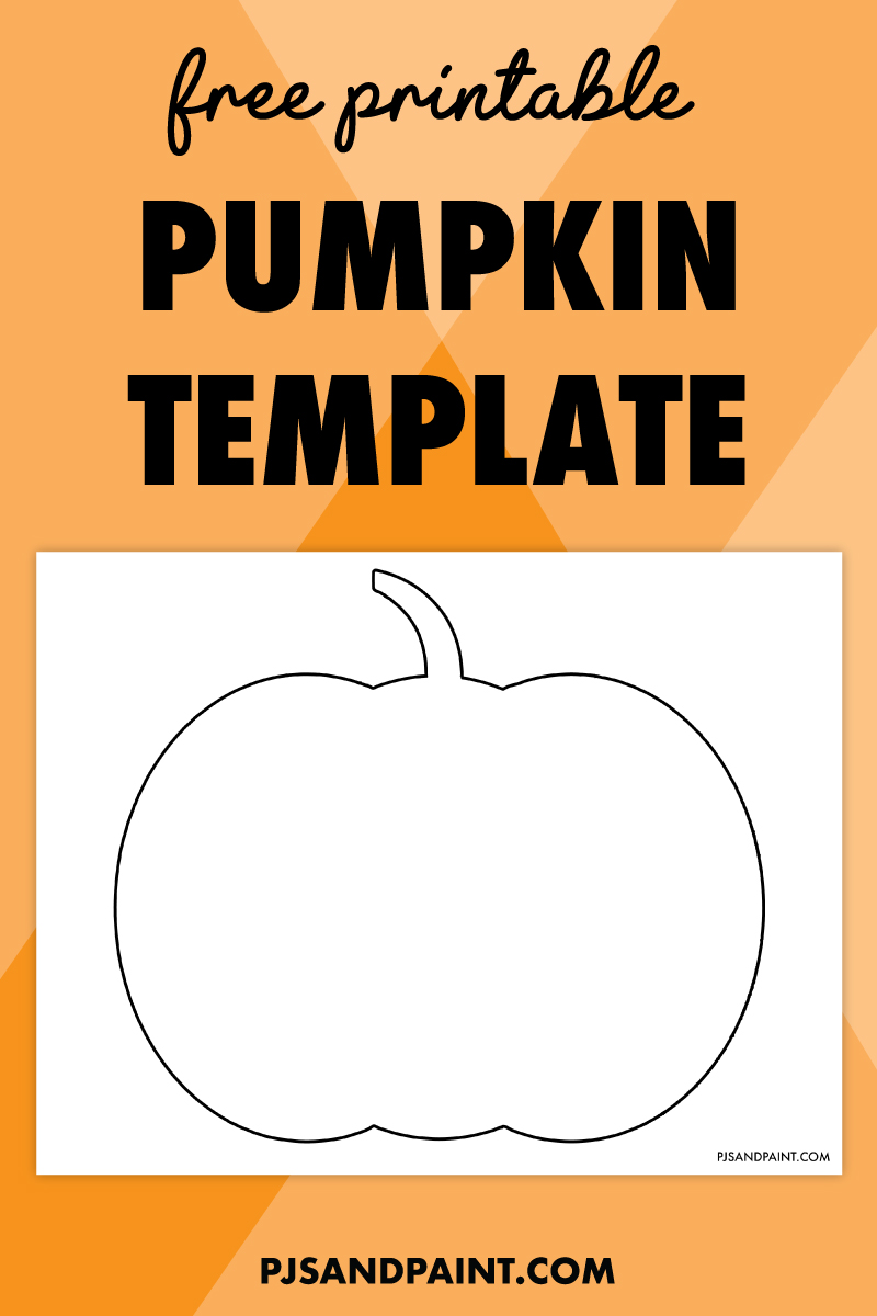 Free Printable Pumpkin Template Free Printable Pumpkin Template