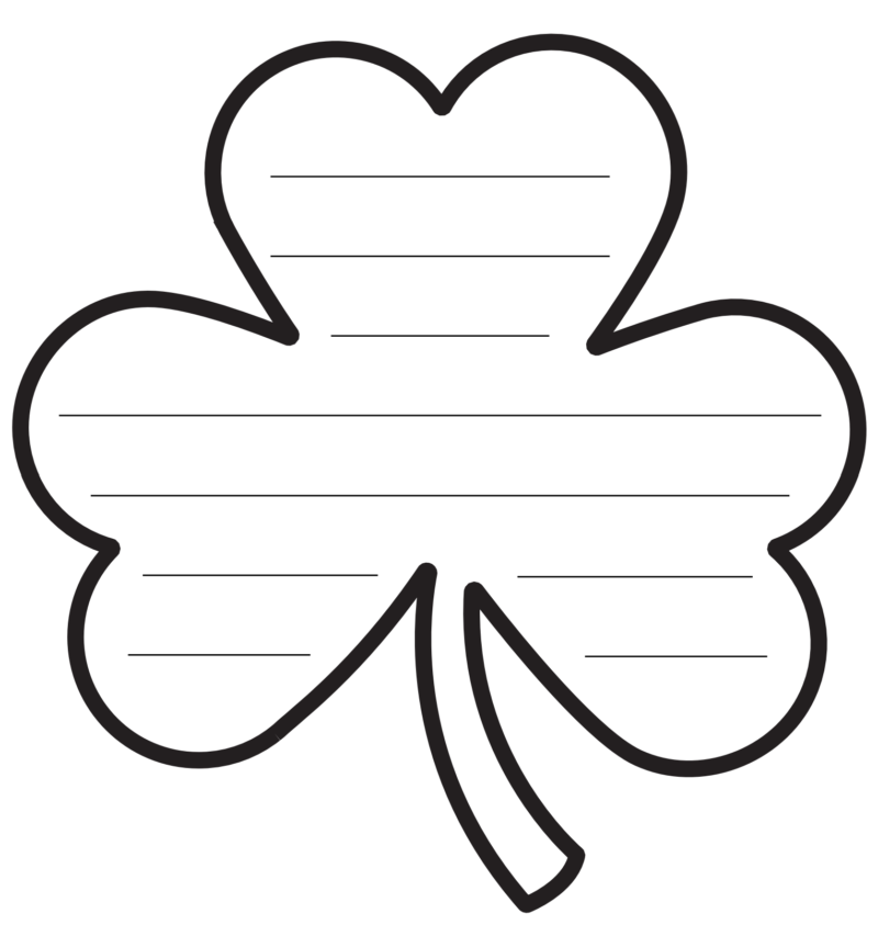 Free Printable Shamrock Printable