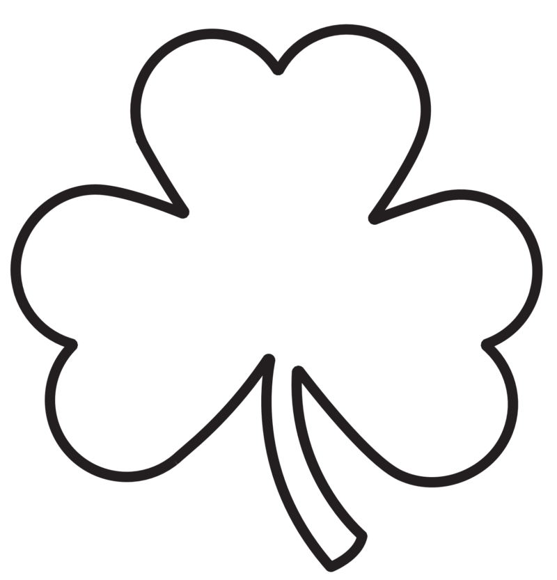 Free Printable Shamrock Printable