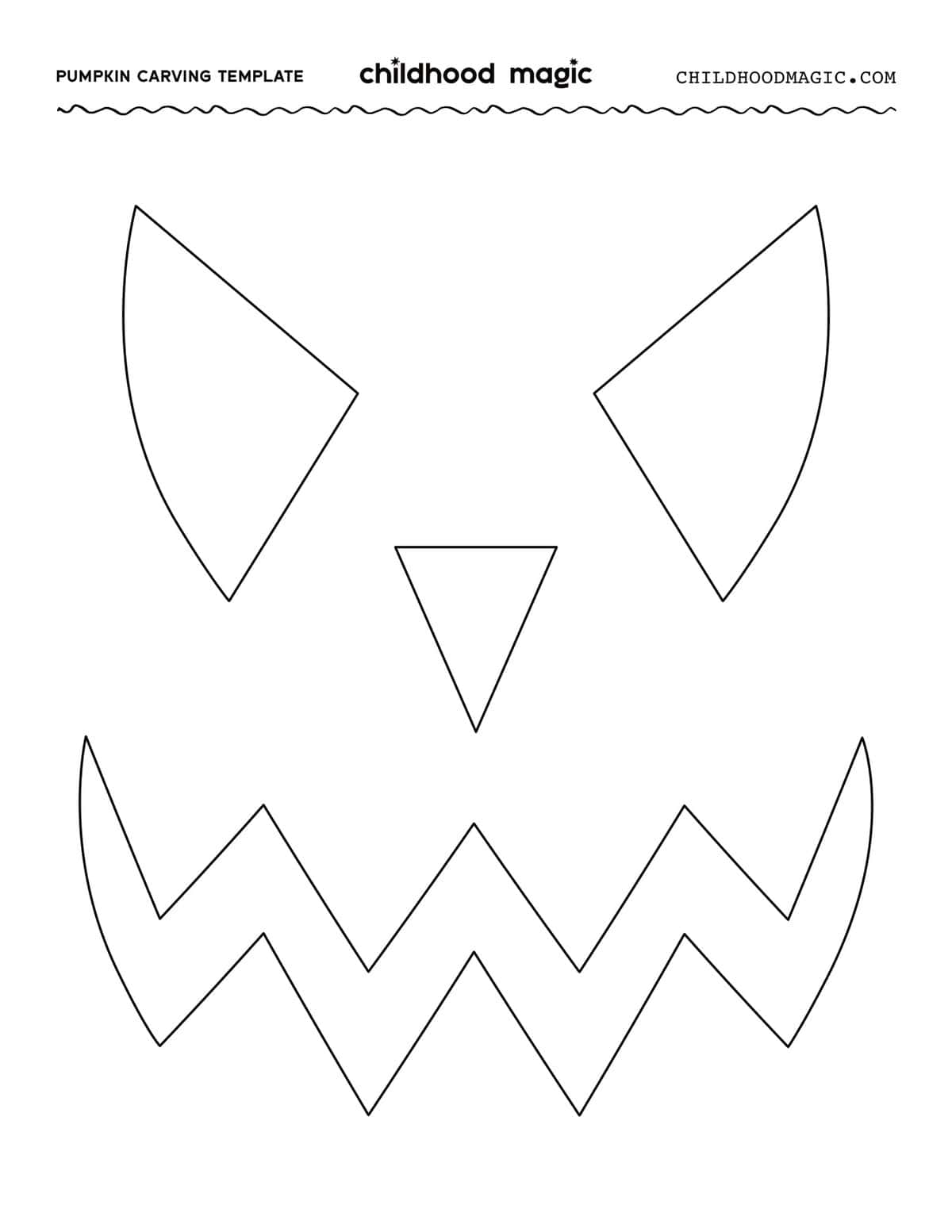 Free Printable Templates For Carving Pumpkins