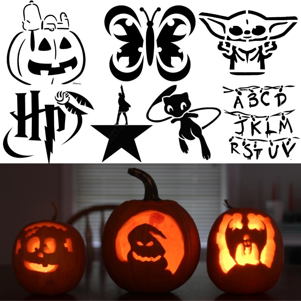 Free Pumpkin Carving Patterns Halloween Pumpkin Templates