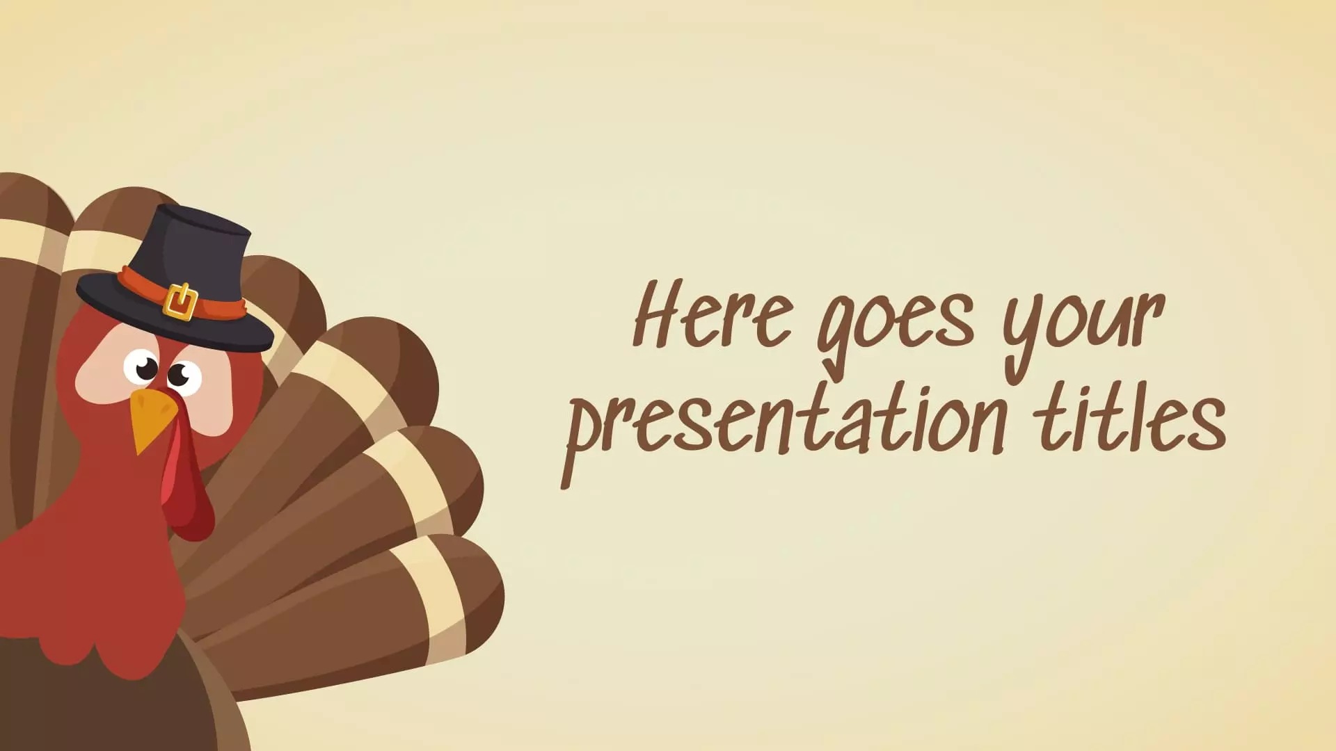 Free Thanksgiving Powerpoint Background Turkey