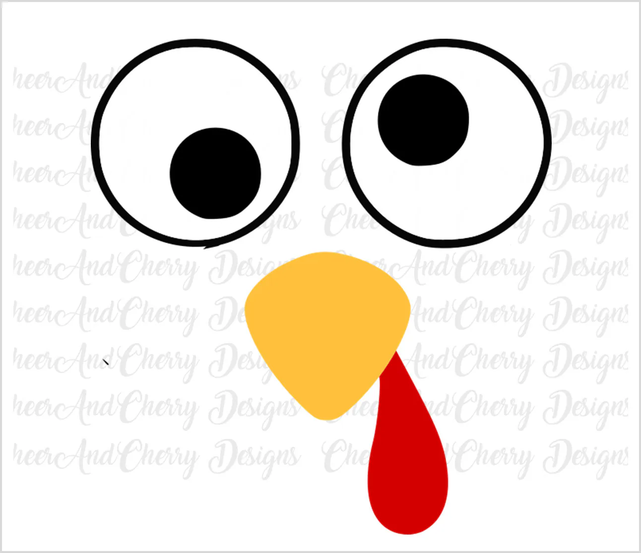 Funny Turkey Face Svg Thanksgiving Shirt