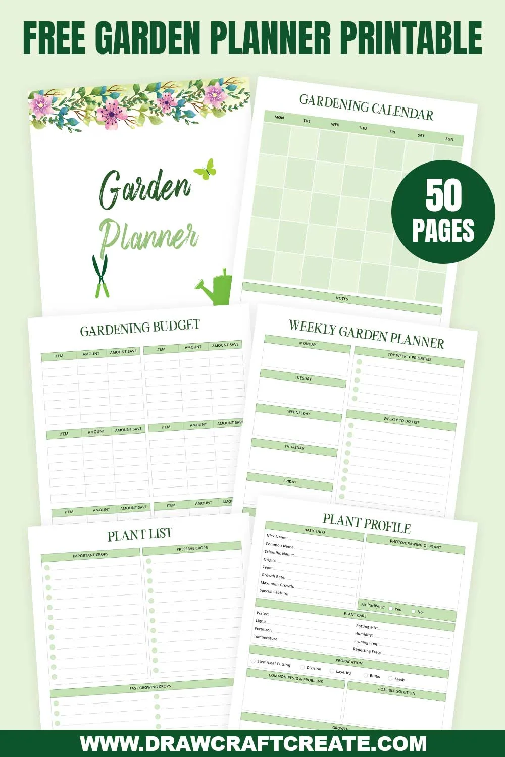 free printable garden journal template free printable garden journal template