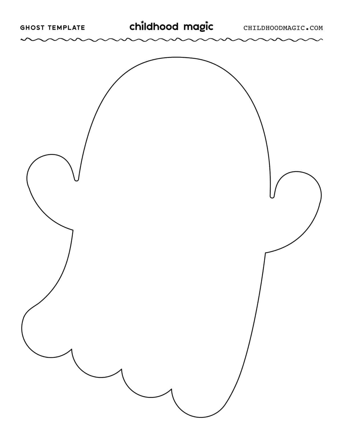 Ghost Template Free Printable Ghost Template Free Printable