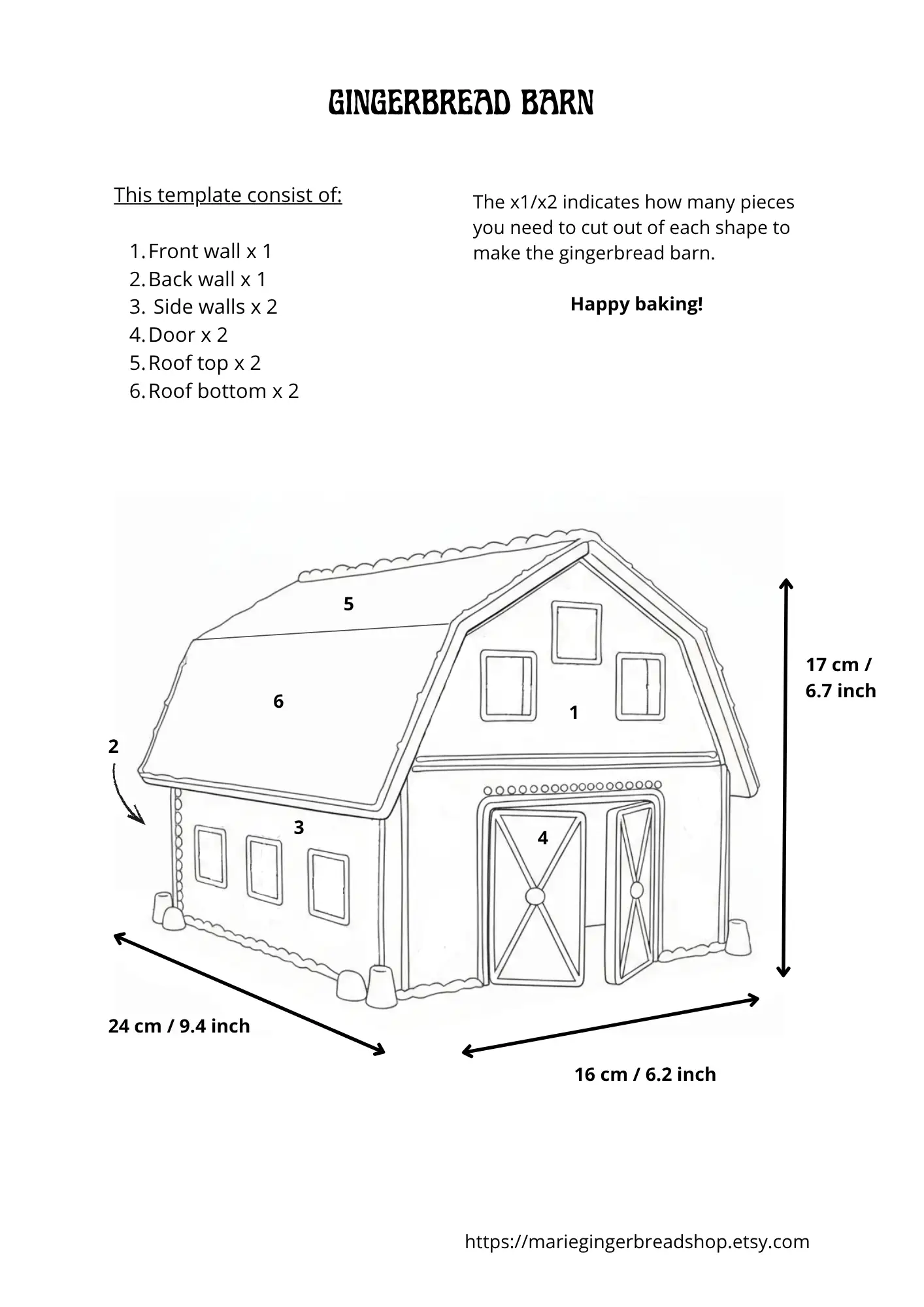 Gingerbread Barn