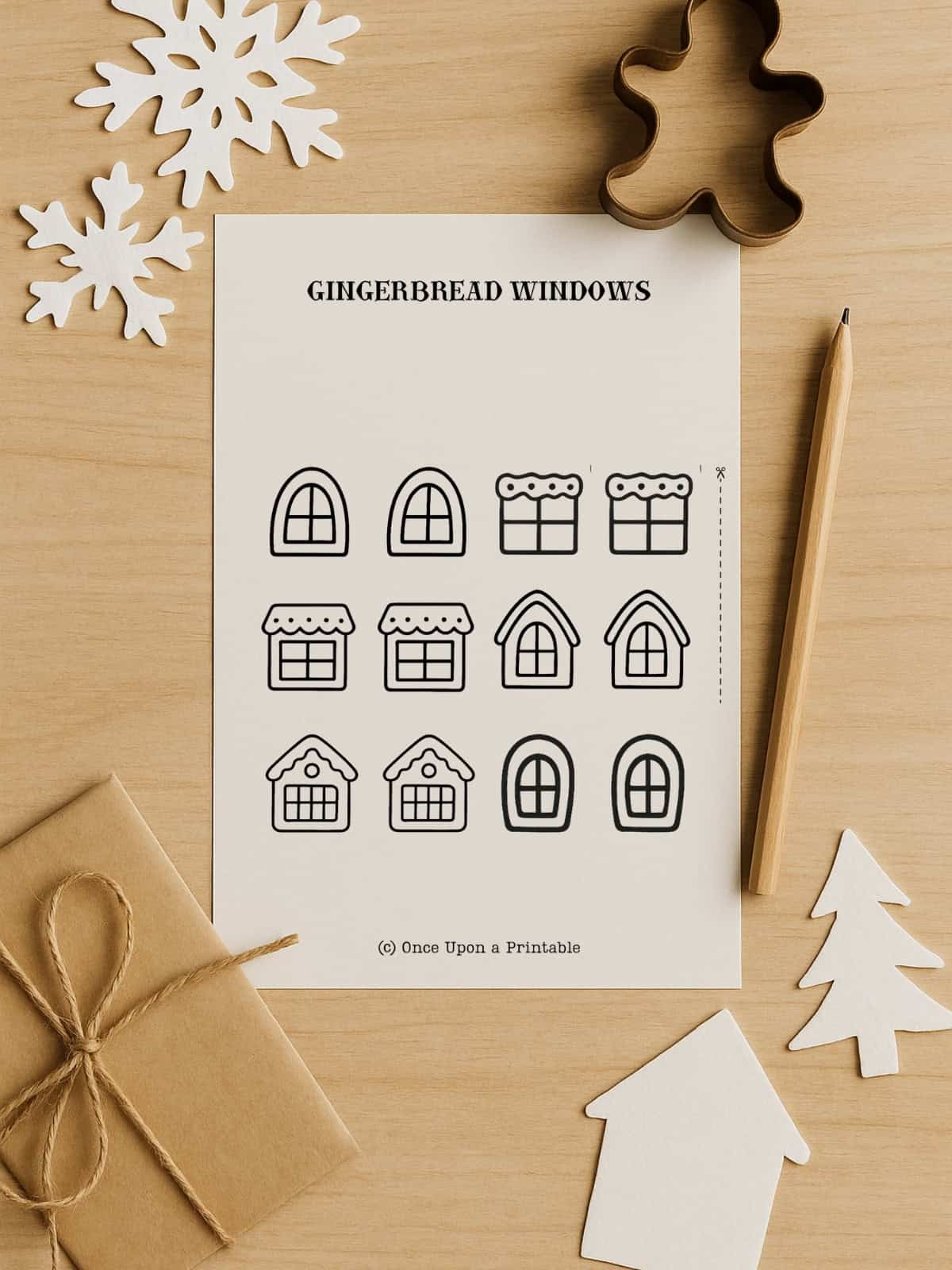 Gingerbread House Craft Gingerbread House Craft