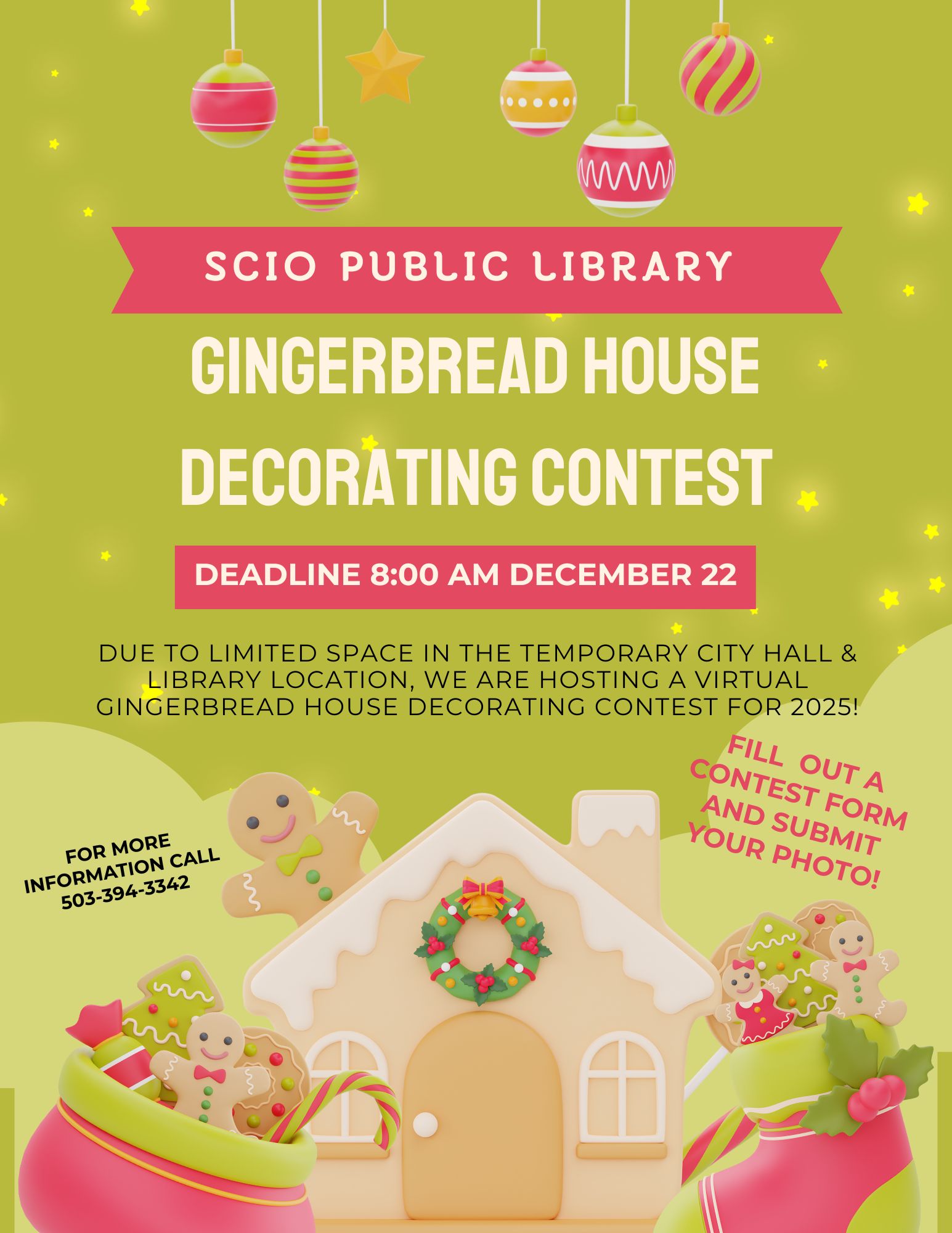 gingerbread house contest flyer template gingerbread house contest flyer template
