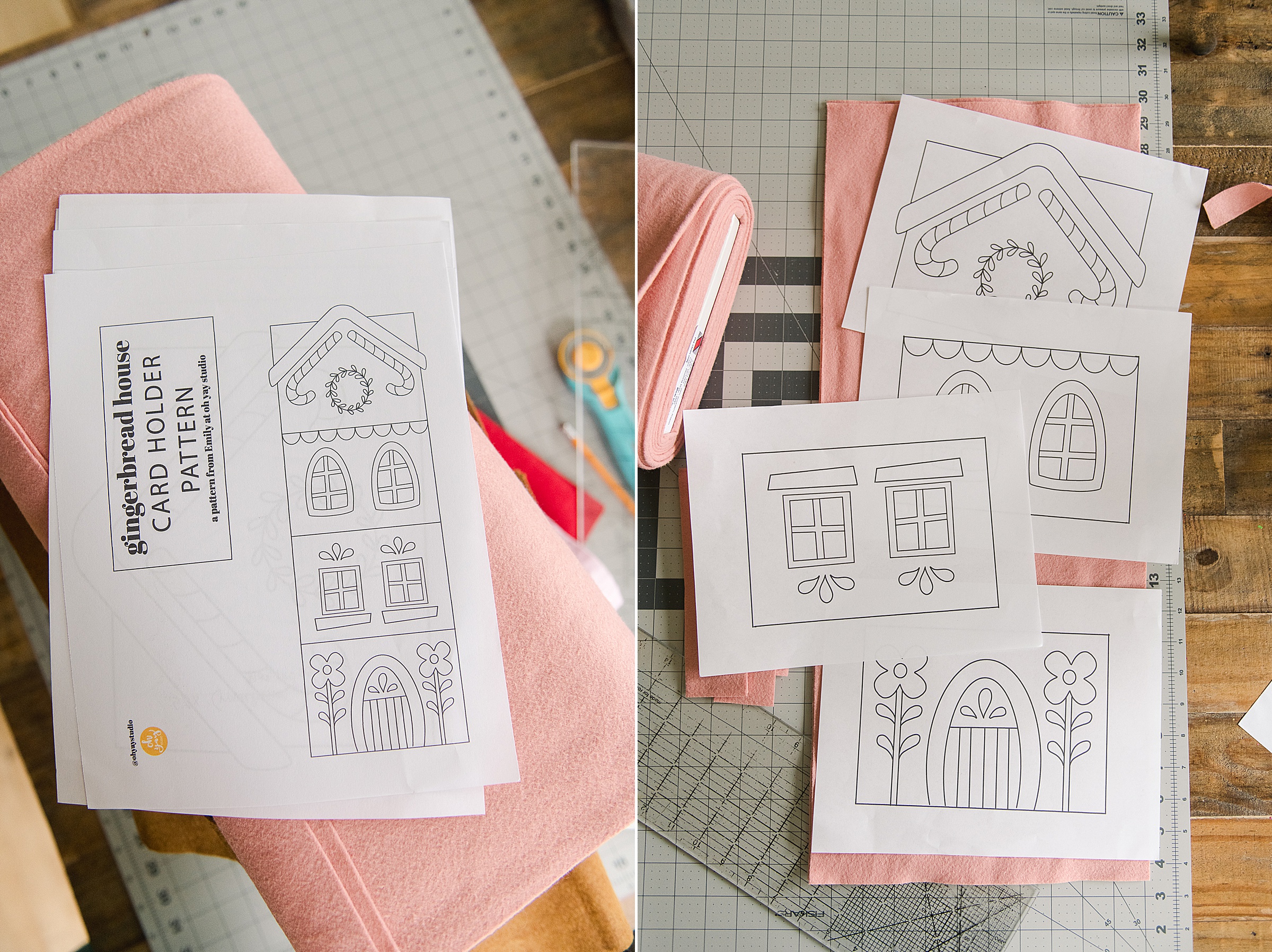 gingerbread house card template gingerbread house card template