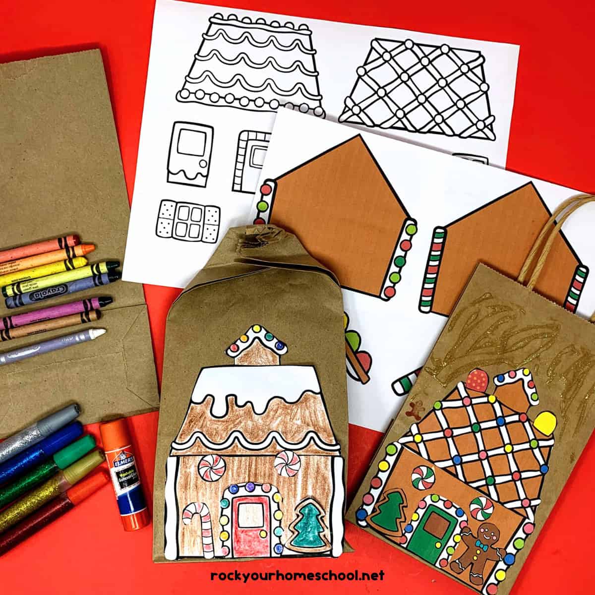 Gingerbread House Printables