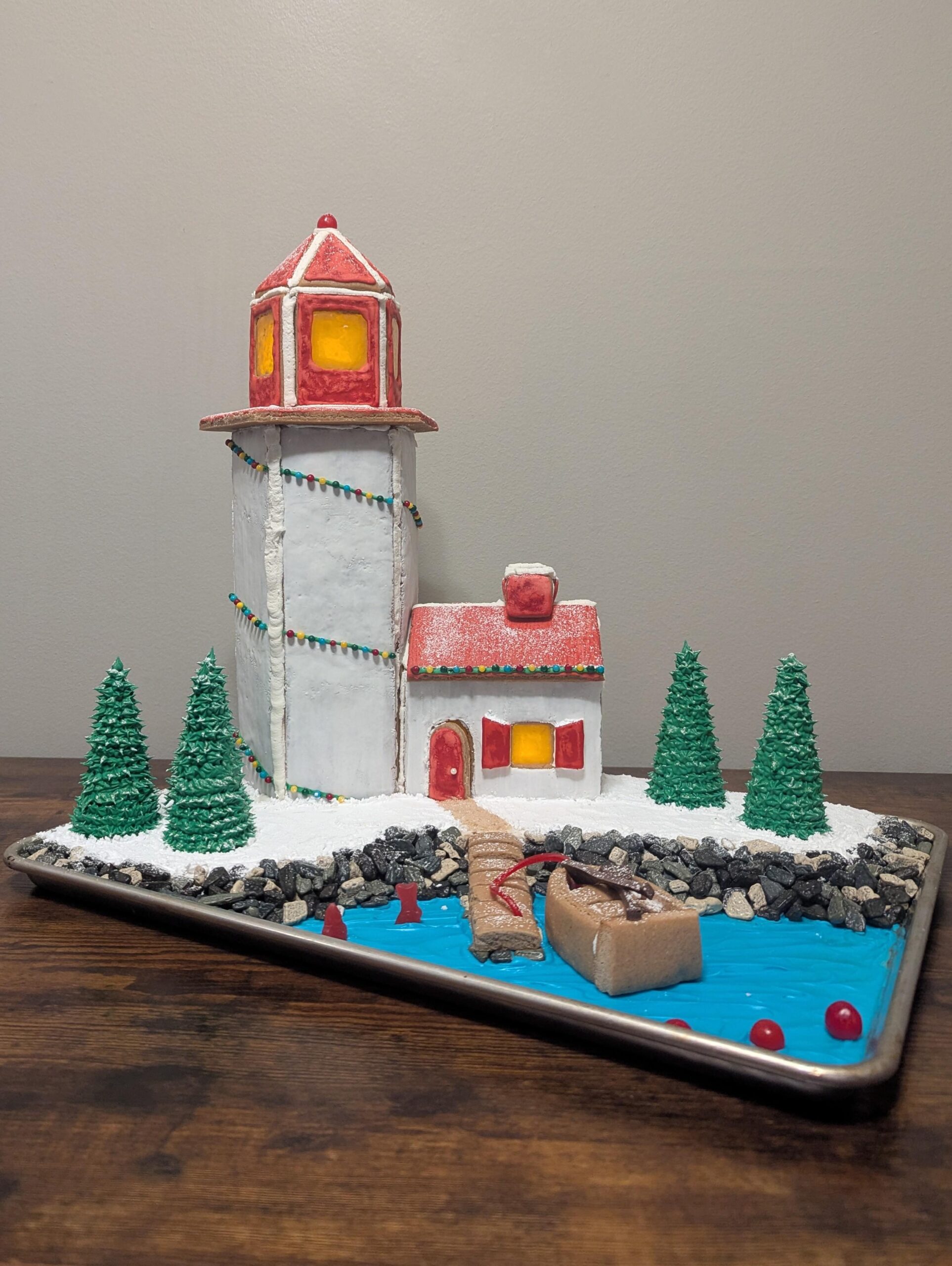 Gingerbread Lighthouse Gingerbread Lighthouse