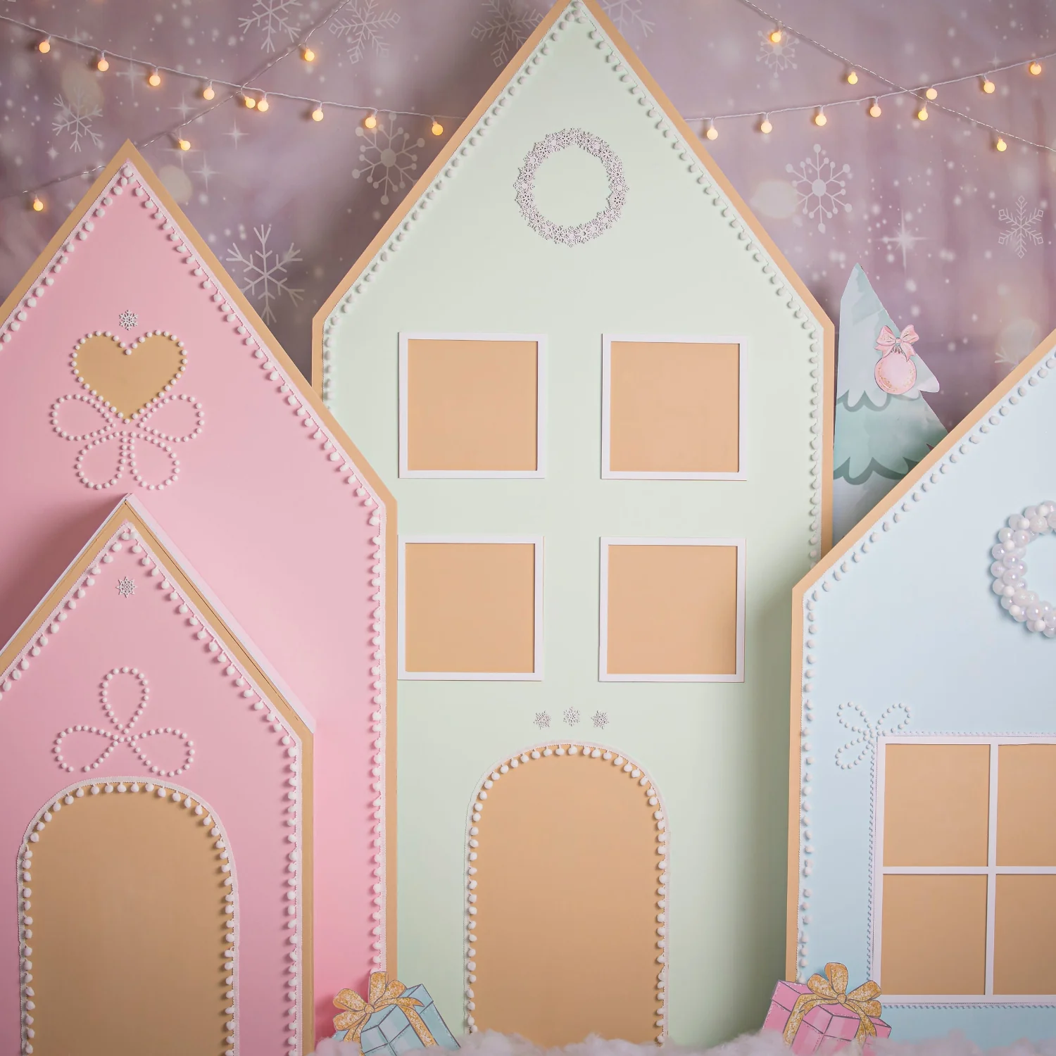 Gingerbread Village Templates