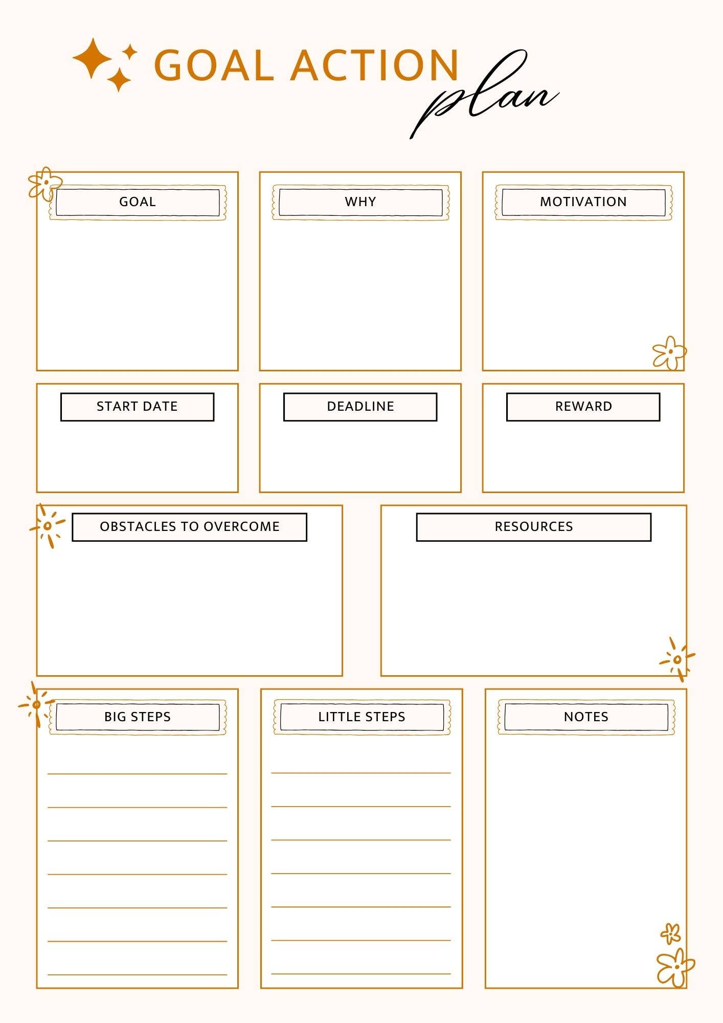 Goal Setting Worksheet