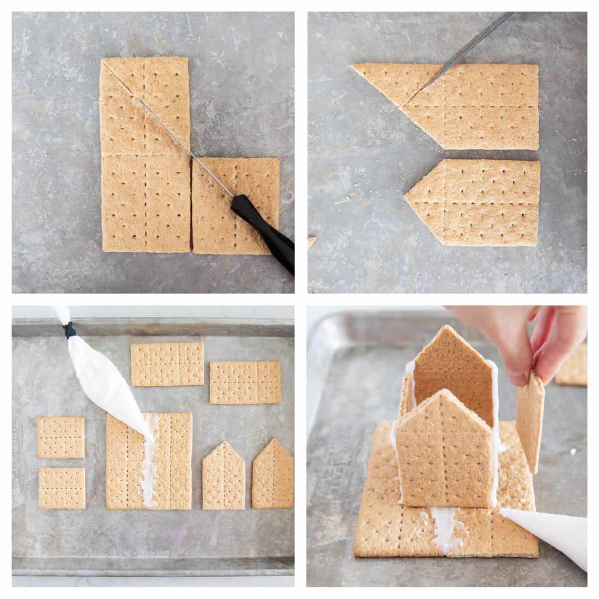 Graham Cracker Gingerbread House