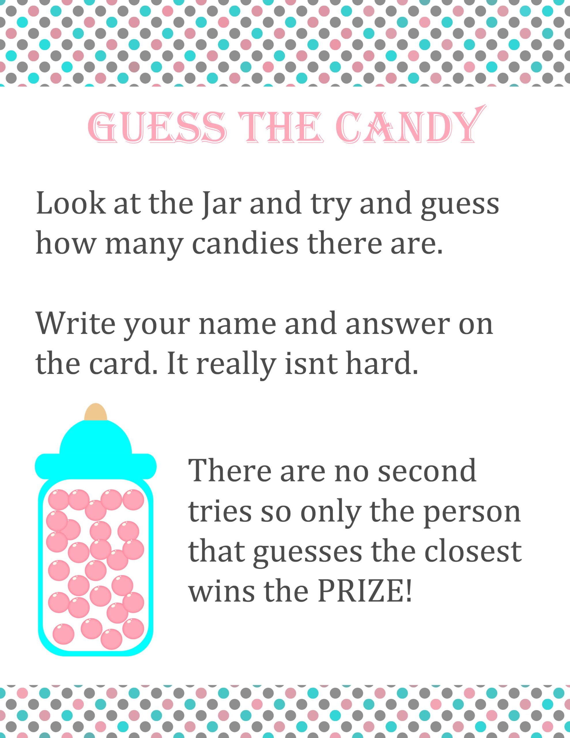 free printable guess how many sweets in the jar template free printable guess how many sweets in the jar template