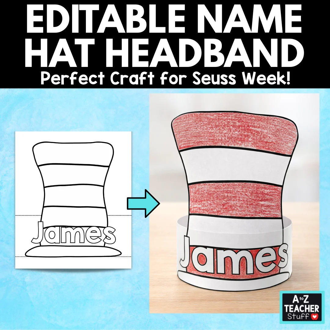 Hat Printables For Dr Seuss Cat In The Hat Or Just Hats