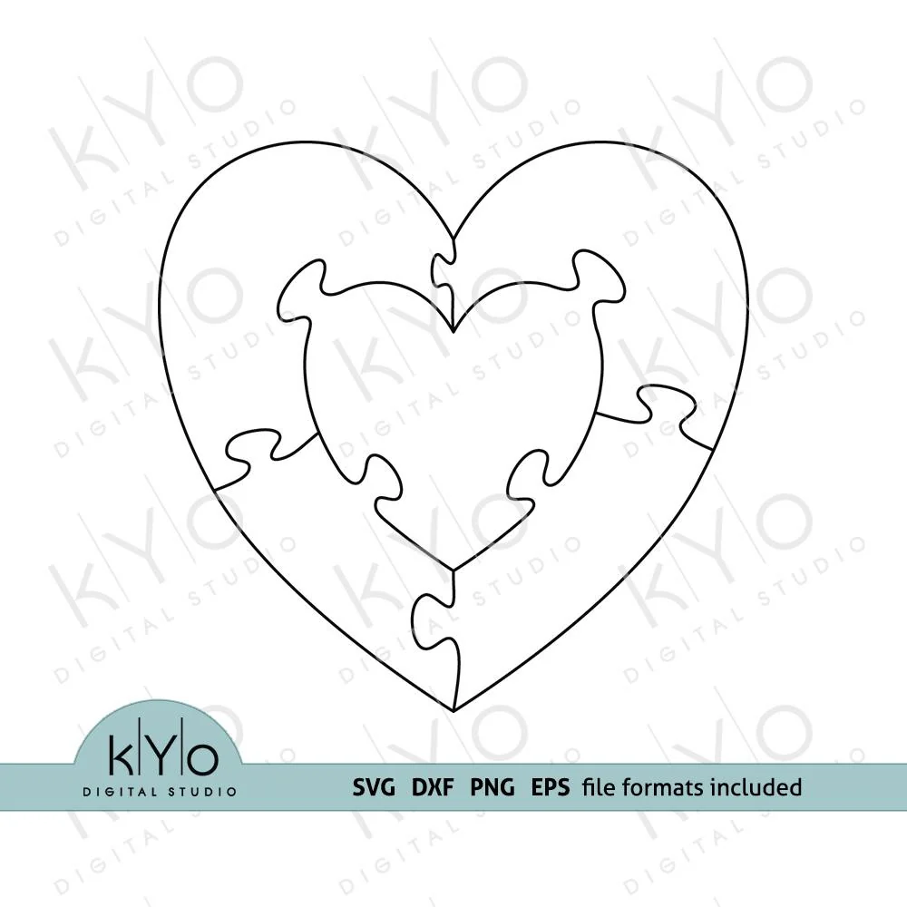 free printable heart puzzle template free printable heart puzzle template