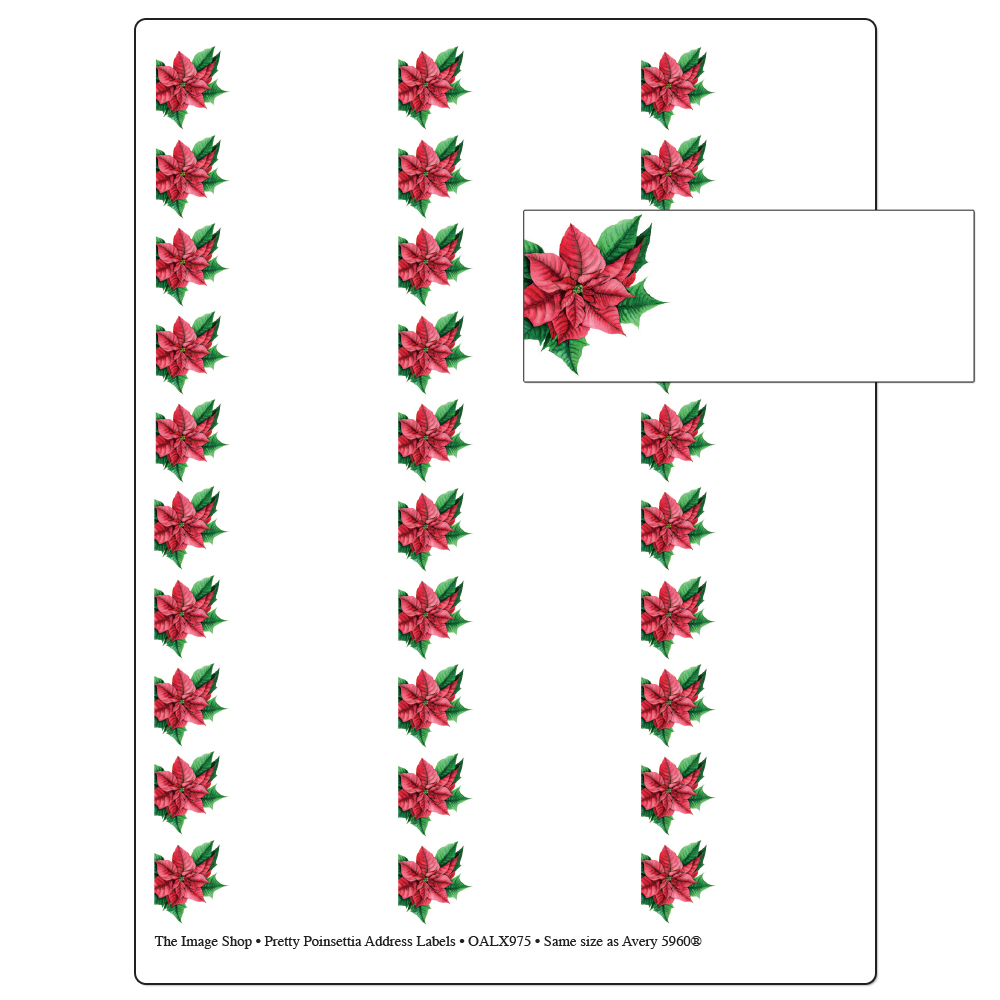 Holiday Address Mailing Labels
