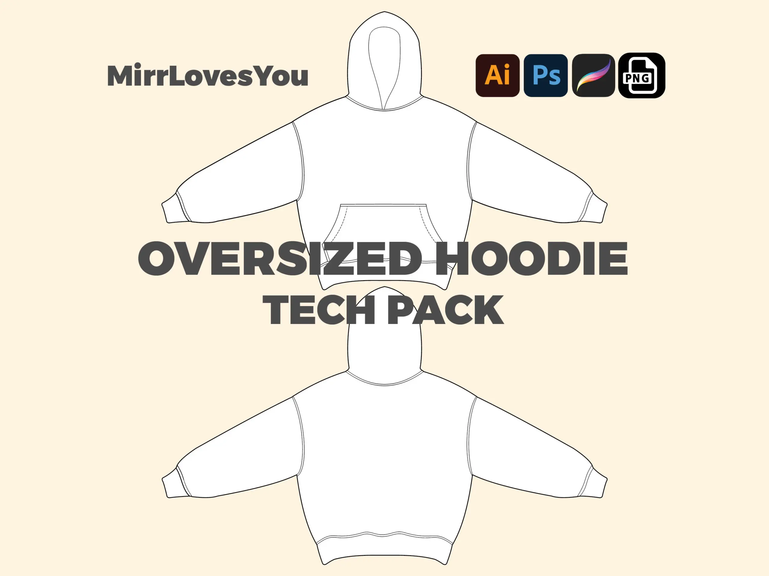 Hoodie Template