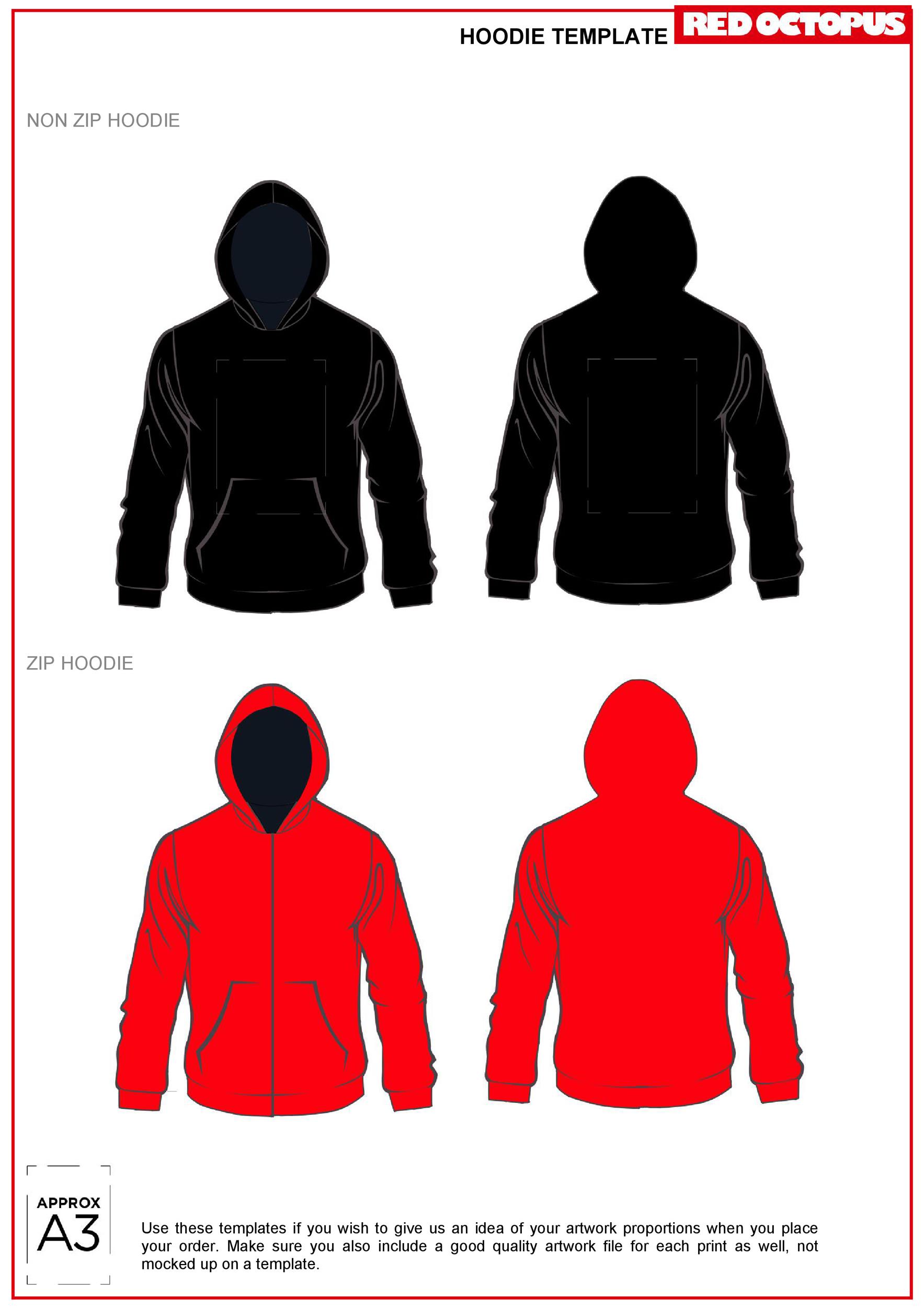Hoodie Templates