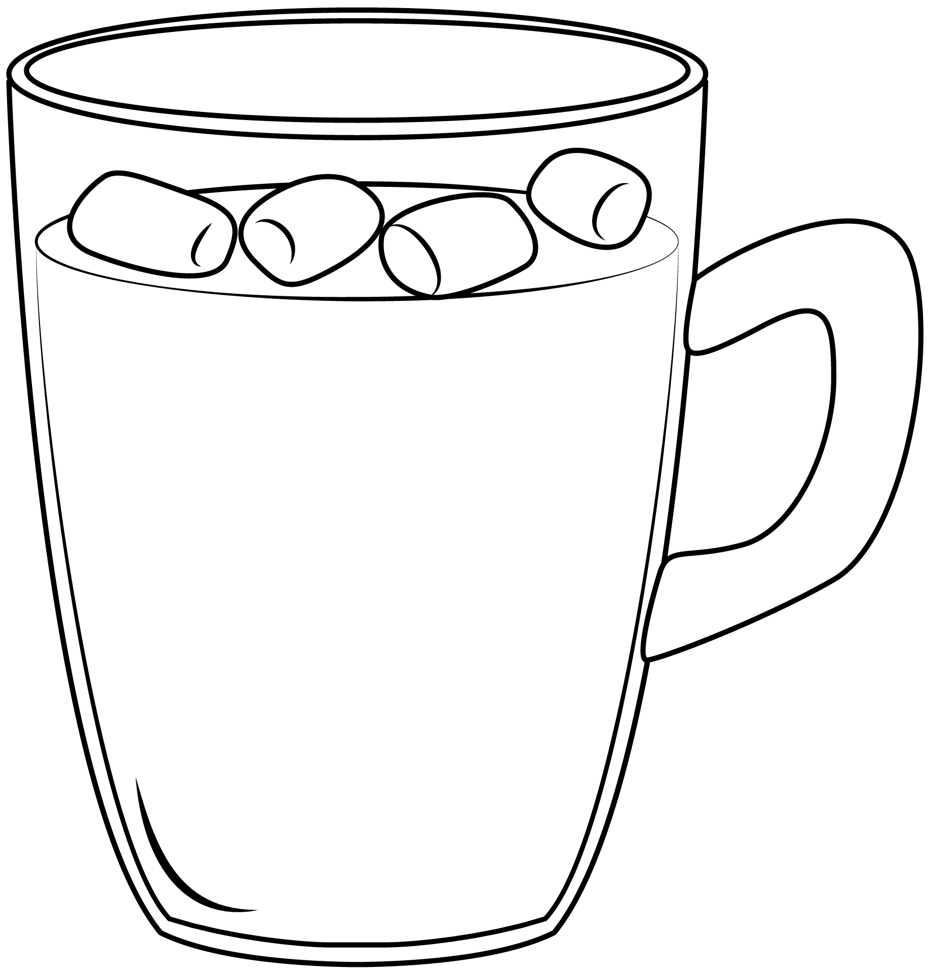 hot chocolate template printable hot chocolate template printable