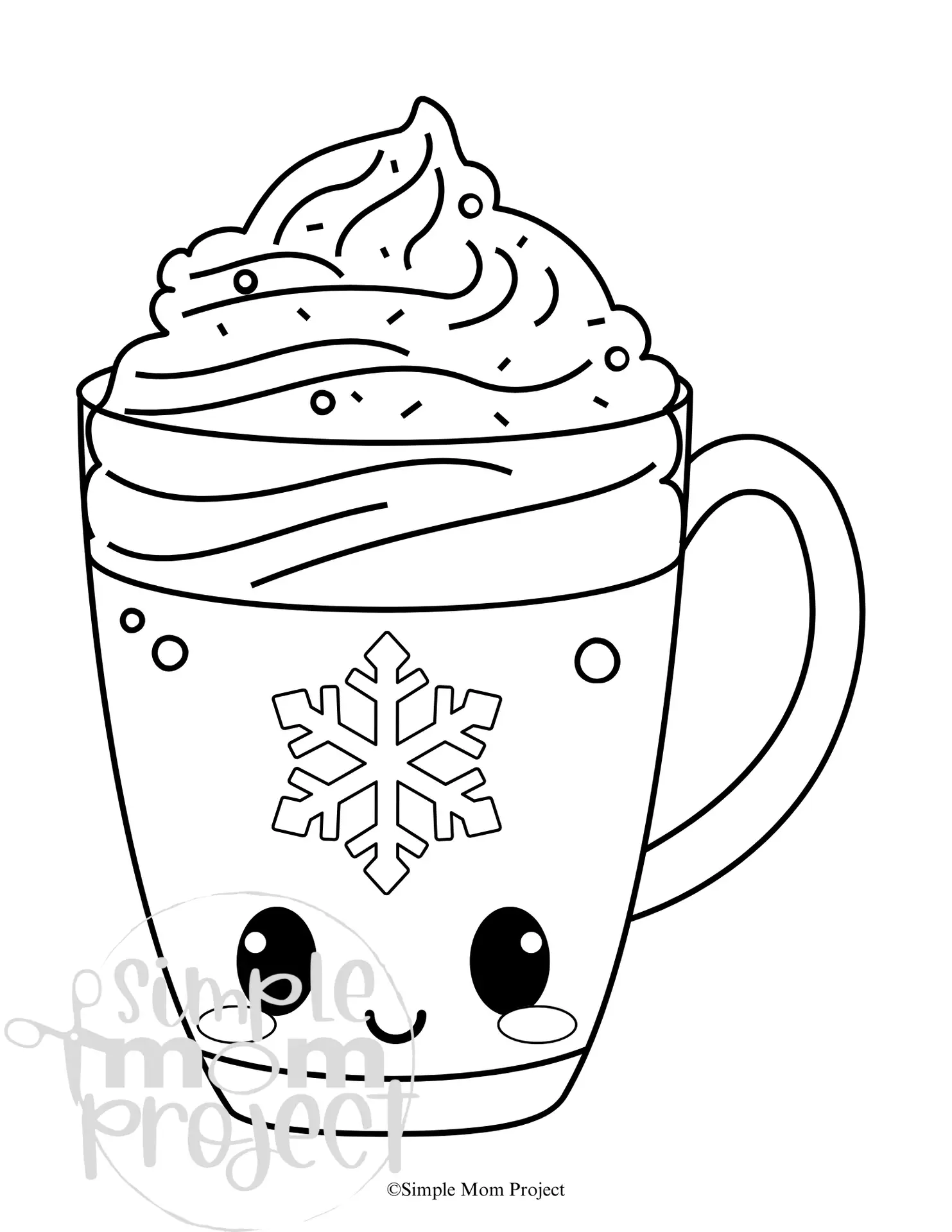 Hot Chocolate Template Printables Hot Chocolate Template Printables