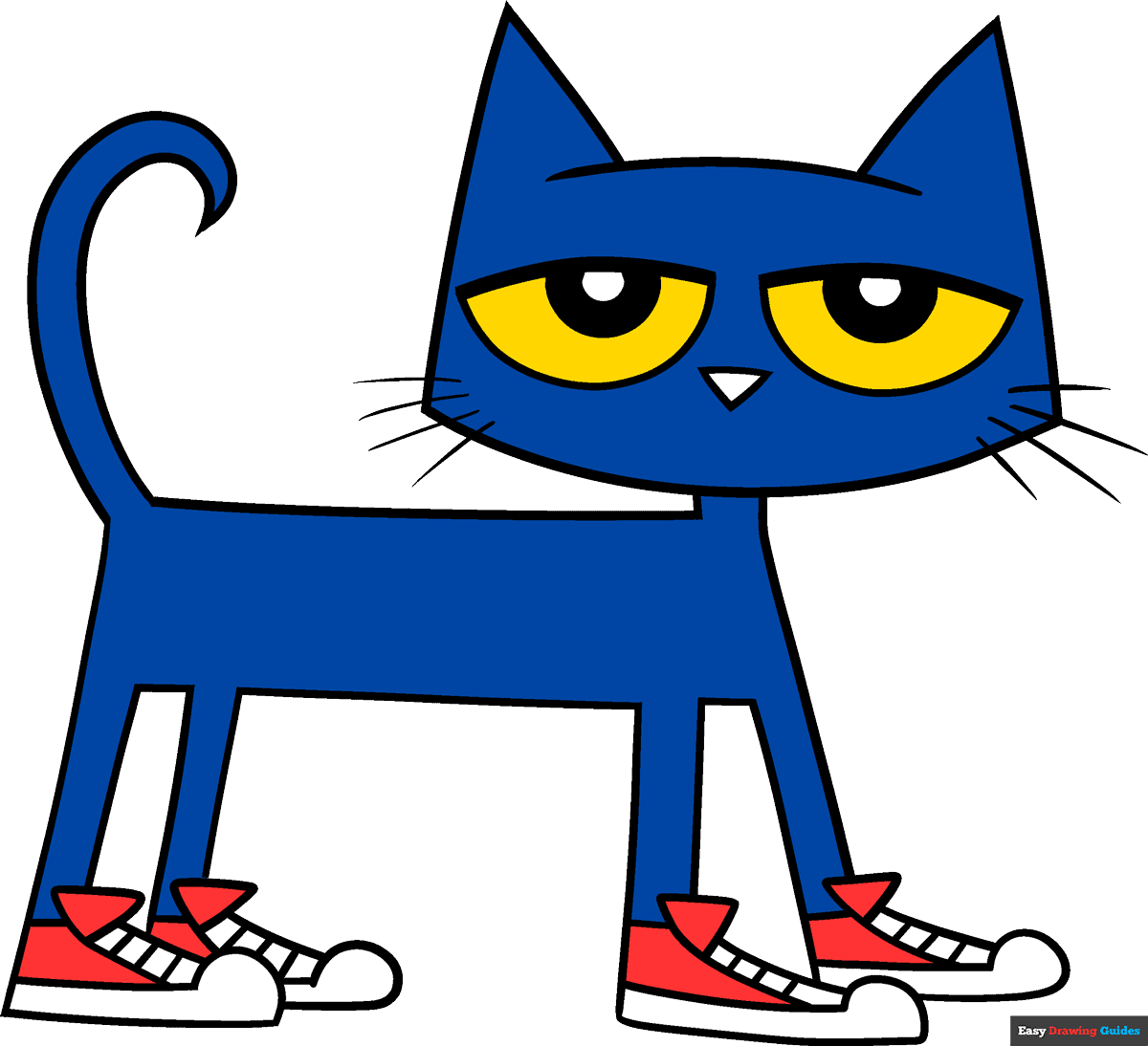 How To Draw Pete The Cat