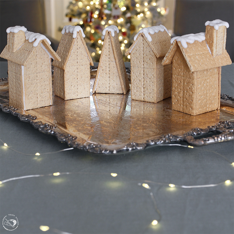 How To Make Graham Cracker Gingerbread Houses