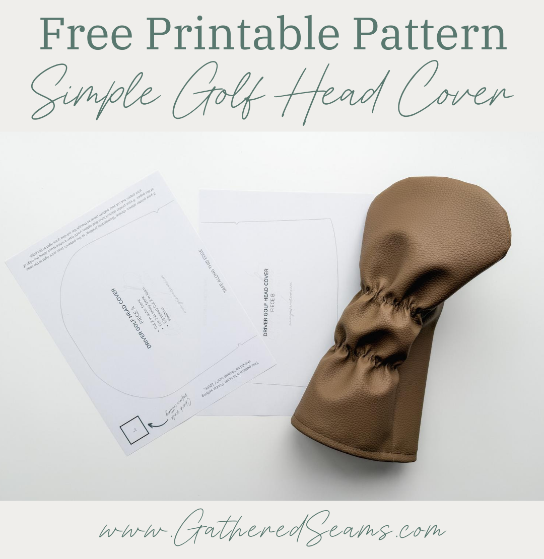 How To Sew A Golf Head Cover Free Printable Pattern How To Sew A Golf Head Cover Free Printable Pattern