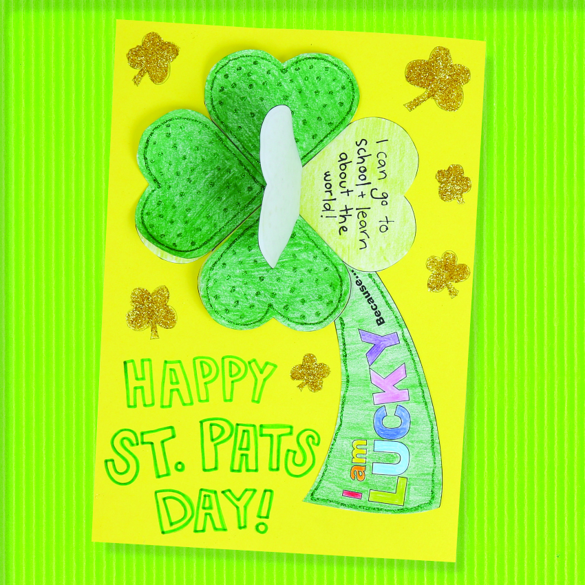 I Am Lucky Because Shamrock