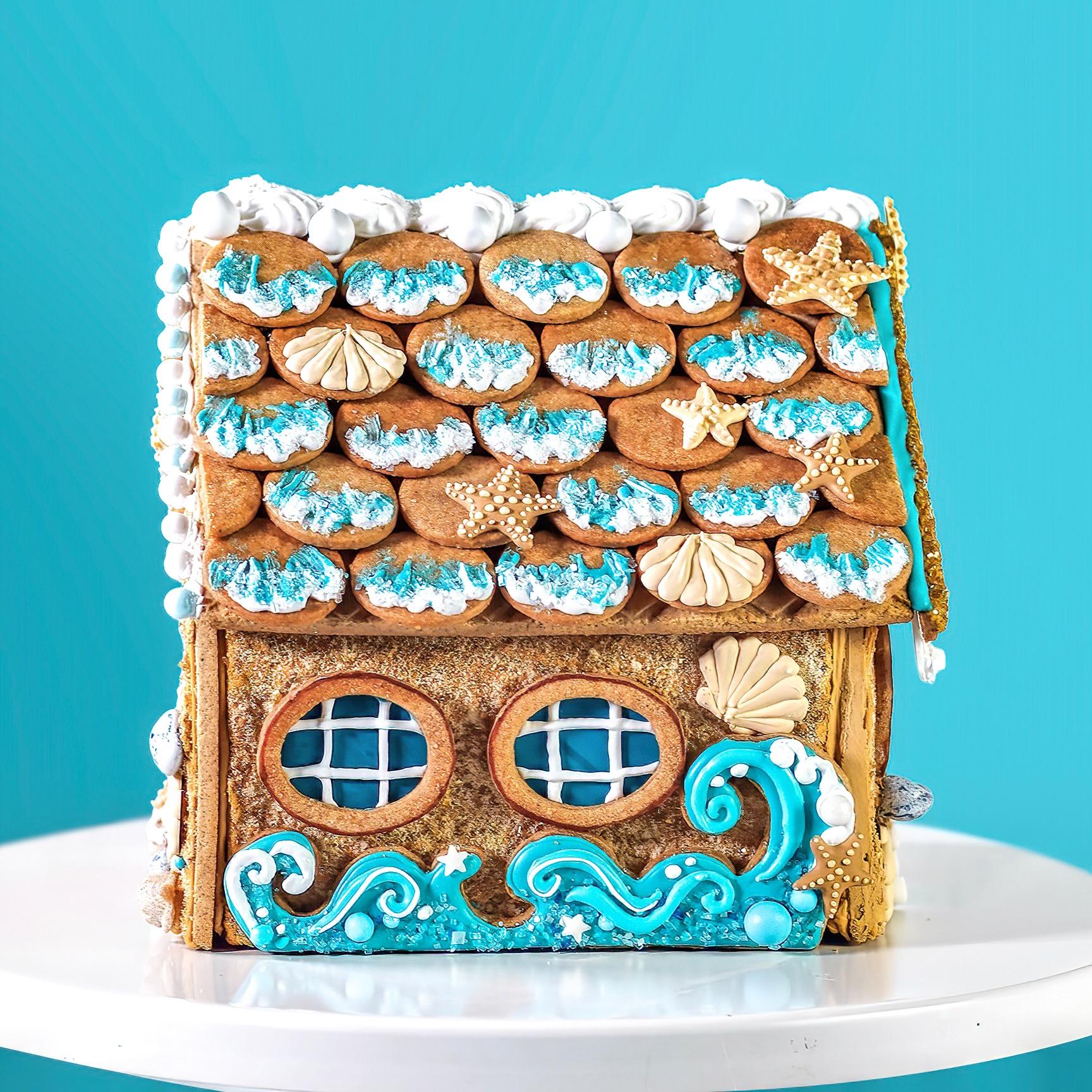 I Made A Beachy Gingerbread House I Made A Beachy Gingerbread House