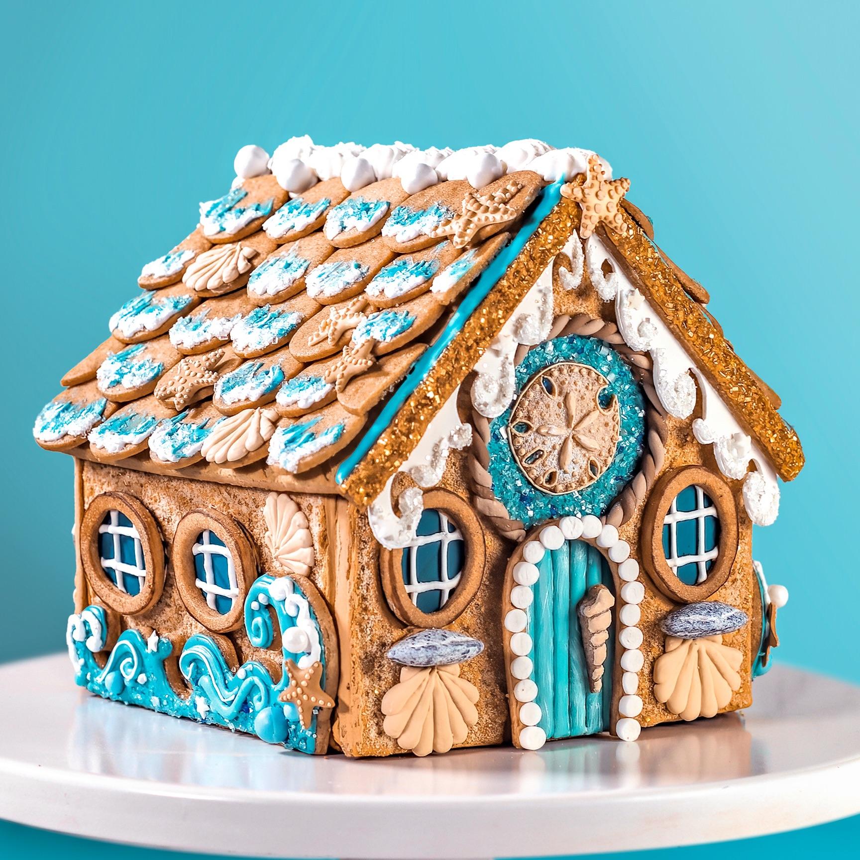I Made A Beachy Gingerbread House