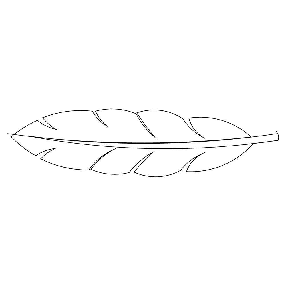 Indian Feather Border 001 P 11486