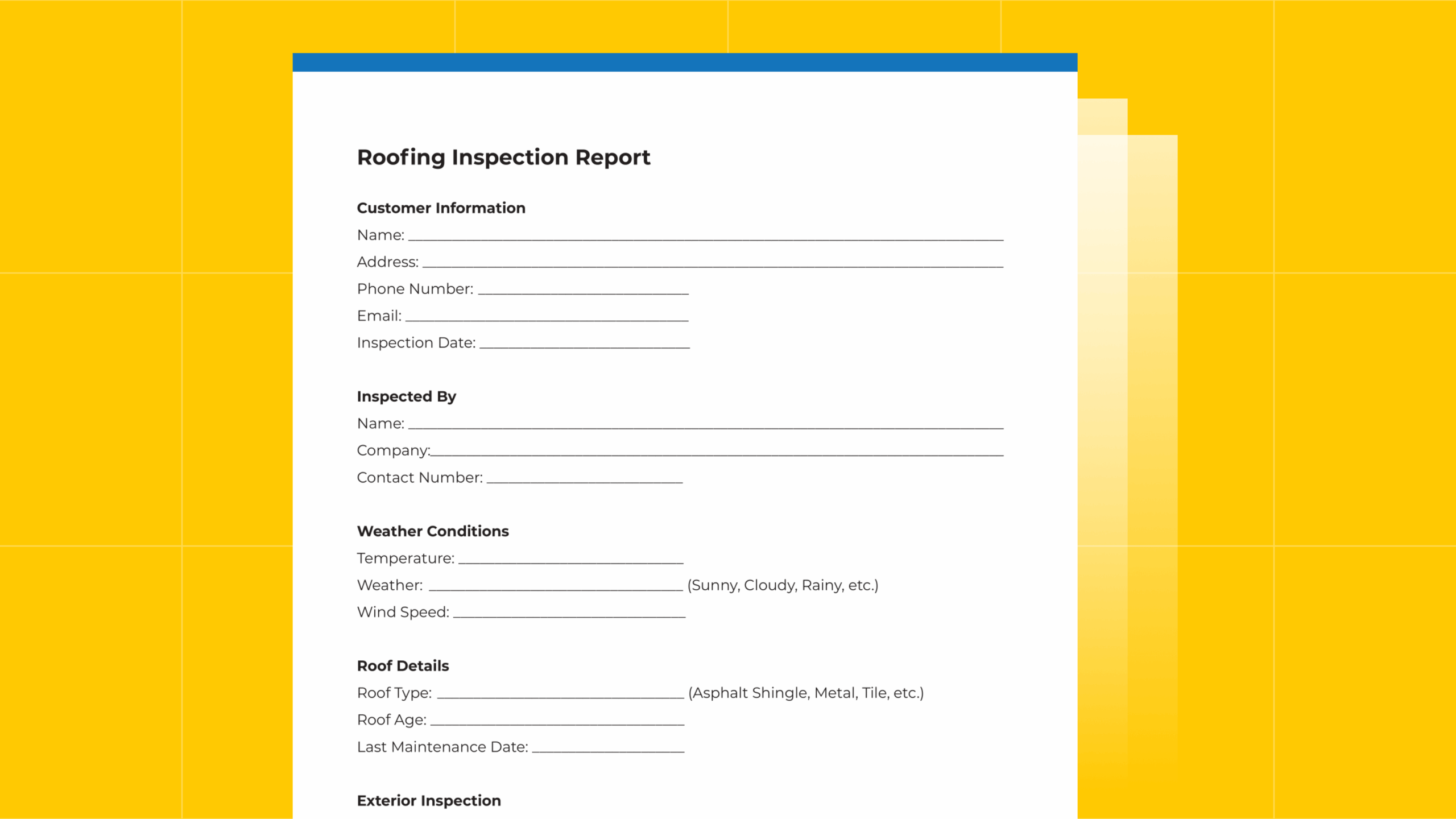 Inspection Report Inspection Report