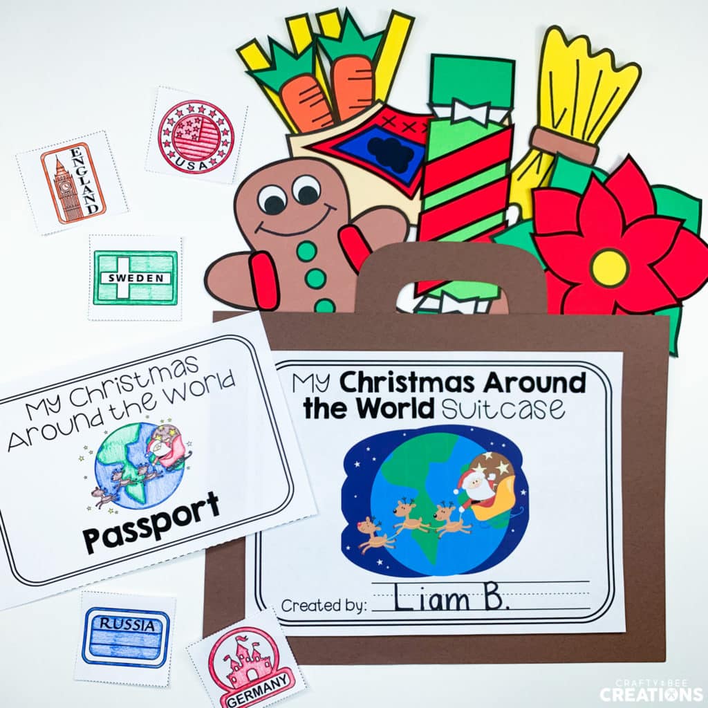 Interesting Christmas Around The World Interactive Notebook
