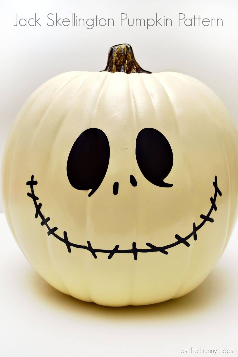 Jack Skellington Pumpkin Pattern And Cut File