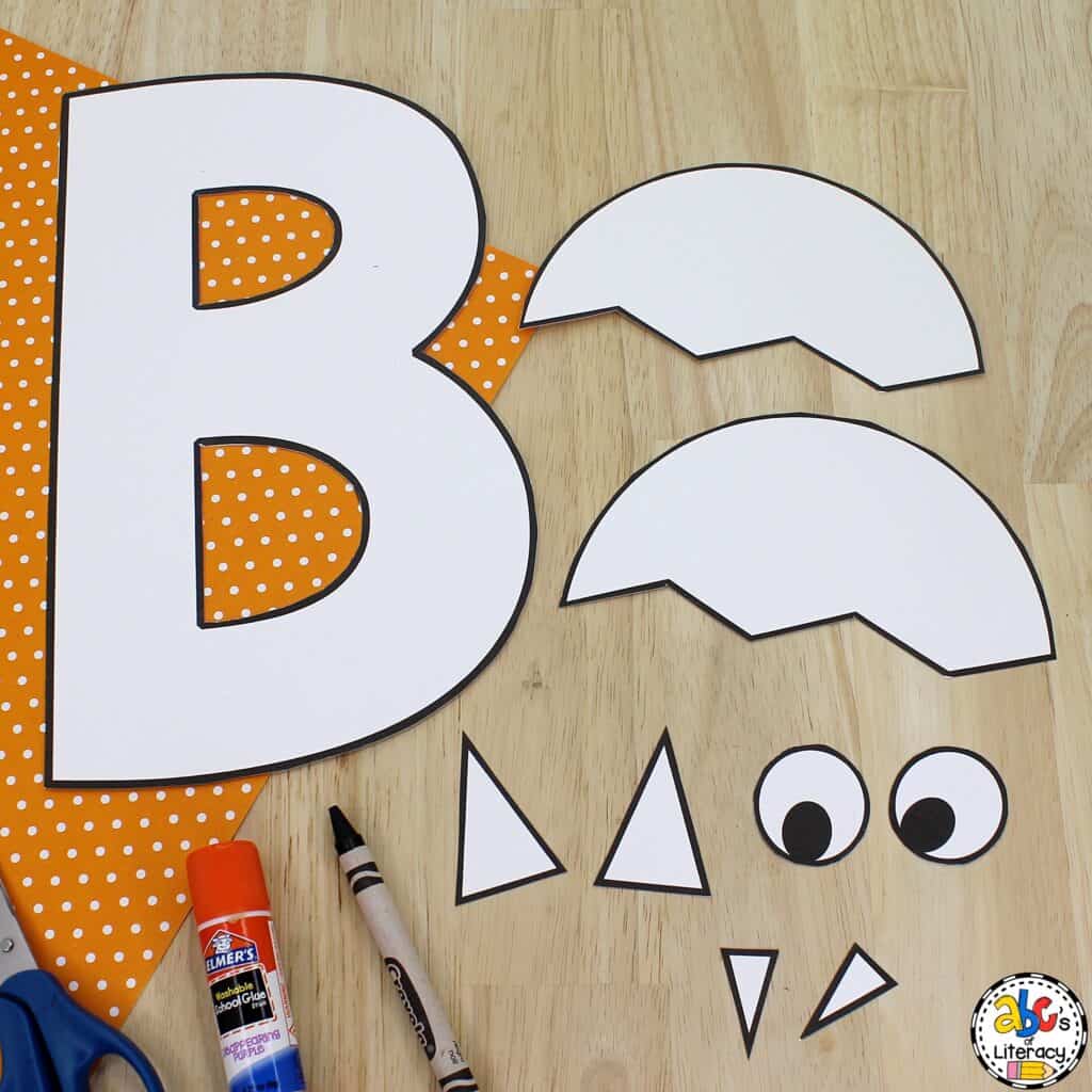 free printable letter b craft template