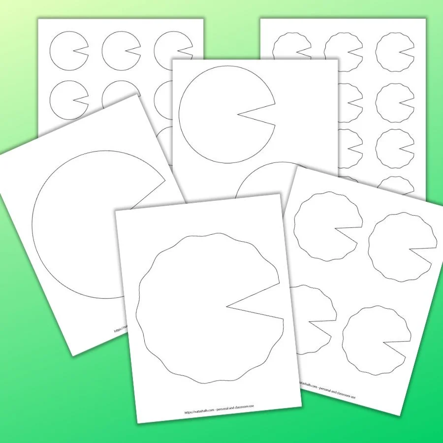 Lily Pad Template