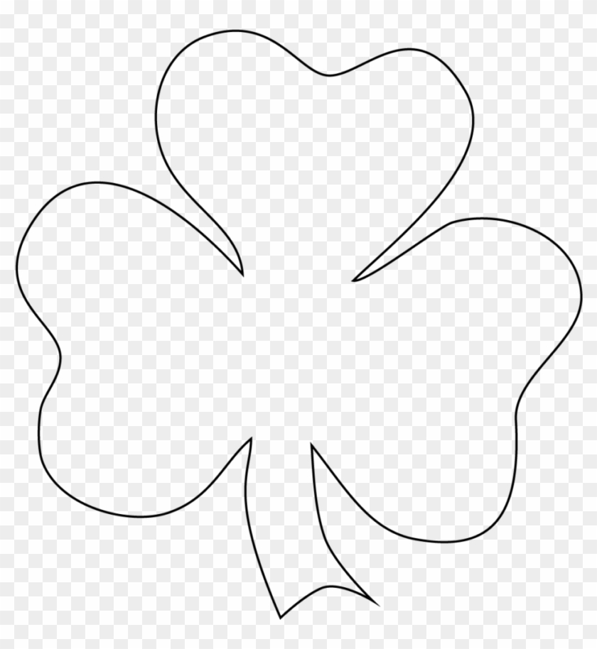 M2i8N4K9K9d3Z5Z5 Love Free Printable Shamrock Template Shamrock To Color