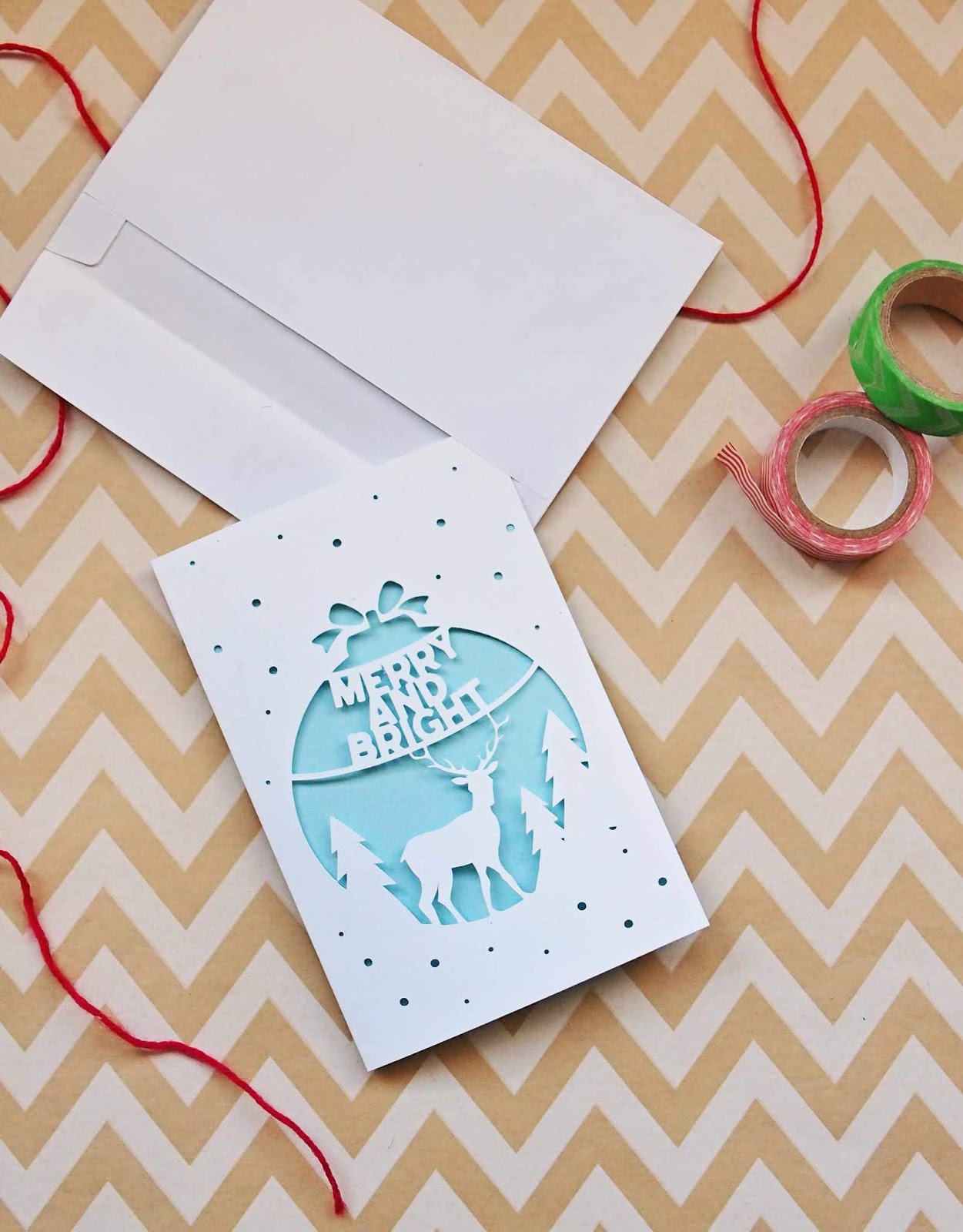 Make Your Own Christmas Cutout Cards Make Your Own Christmas Cutout Cards