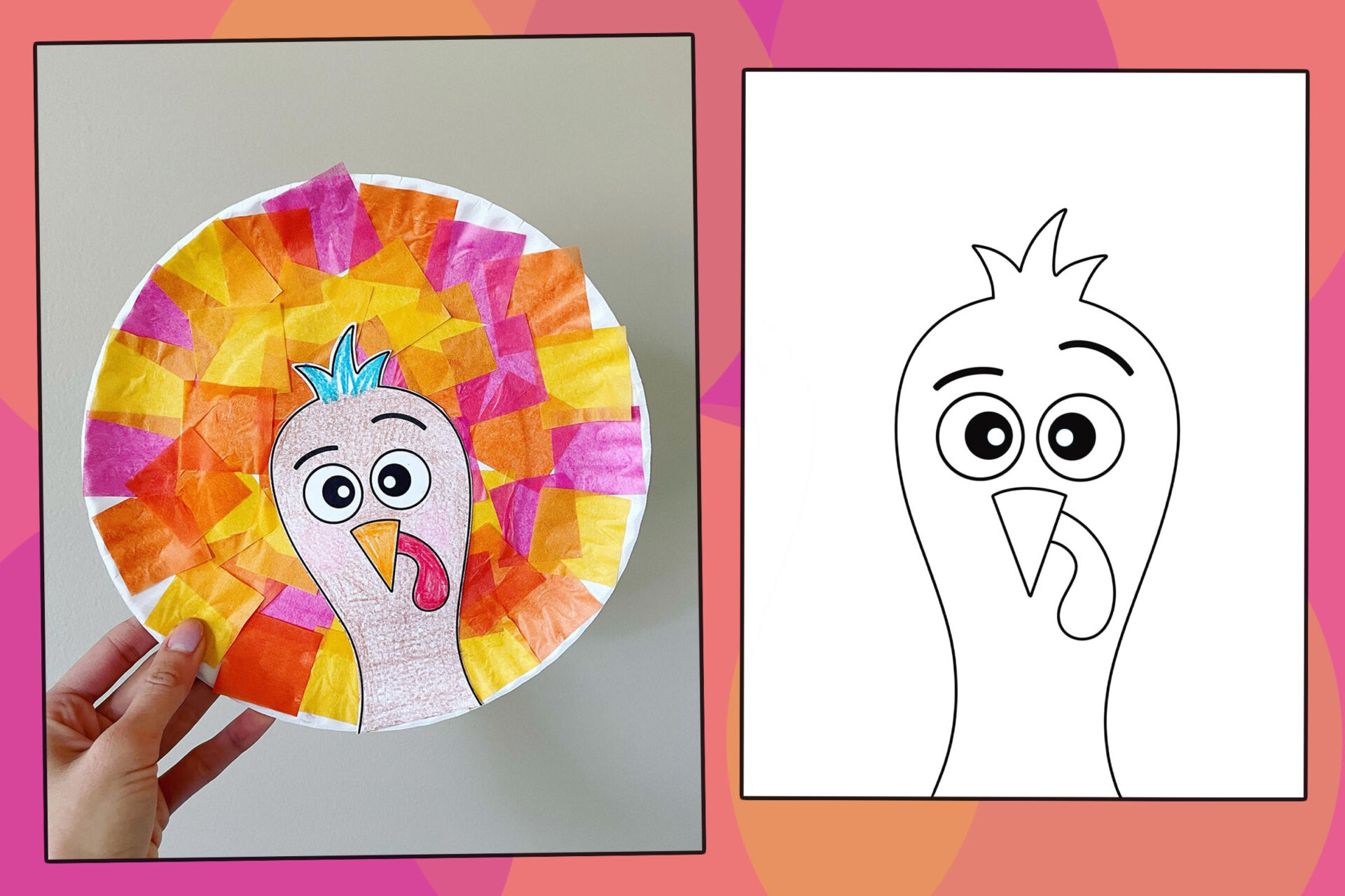 free turkey head template free turkey head template