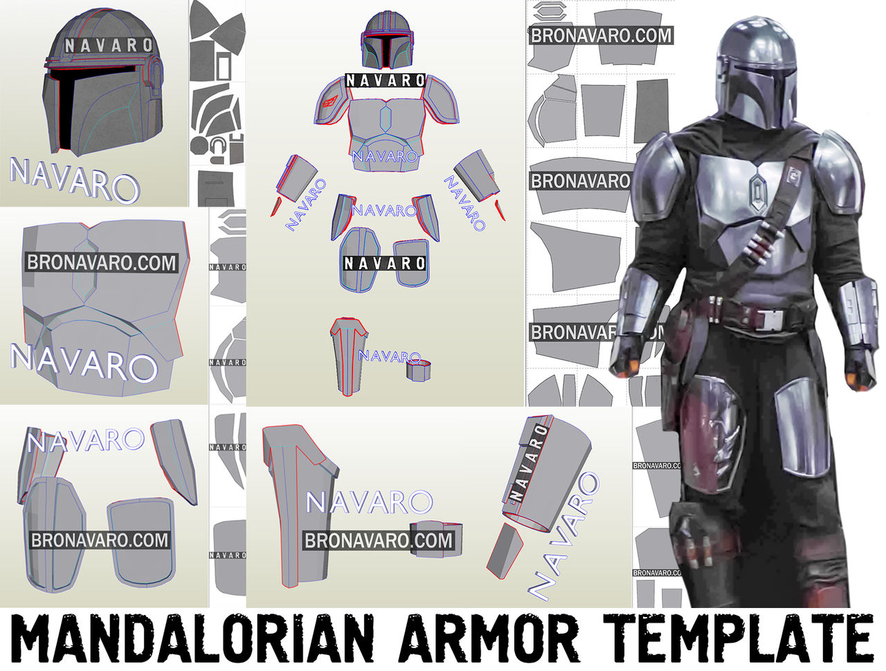 Mandalorian Beskar Armor Template 831933782 Mandalorian Beskar Armor Template 831933782