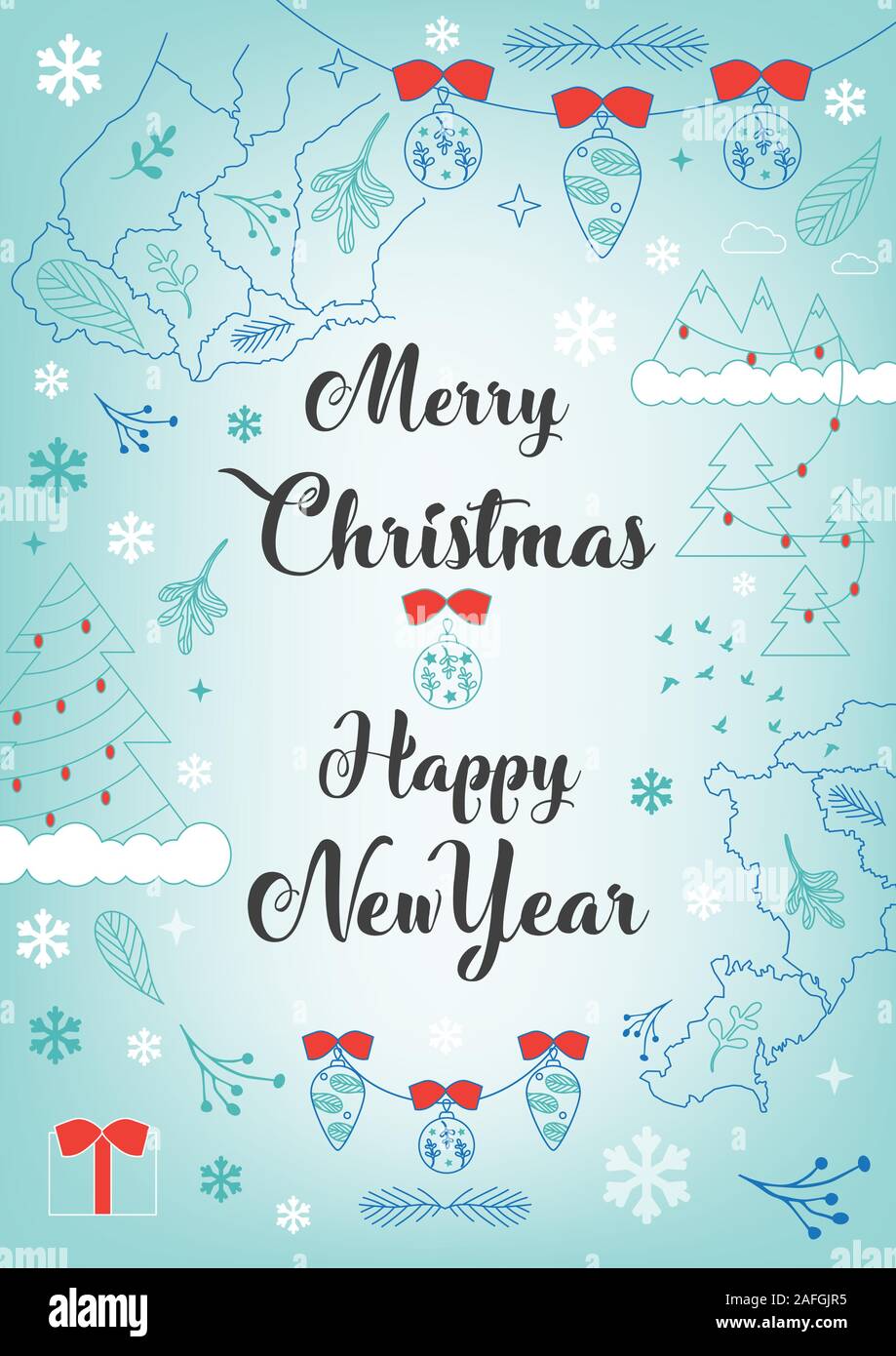 Merry Christmas And Happy New Year Print Postcard A5 Template For Cover Holiday Banner Invitation About Nature With Cards Gifts Toys Leaves Image336582825 Merry Christmas And Happy New Year Print Postcard A5 Template For Cover Holiday Banner Invitation About Nature With Cards Gifts Toys Leaves Image336582825