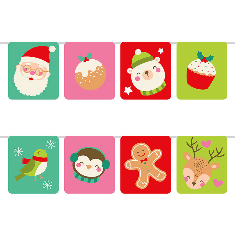 Merry Christmas Bunting 001 Merry Christmas Bunting 001